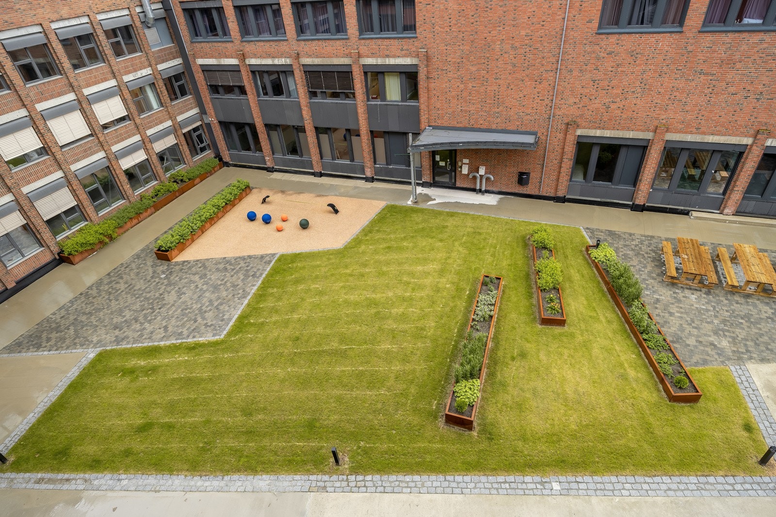 Pent opparbeidet fellesområde Galleribilde