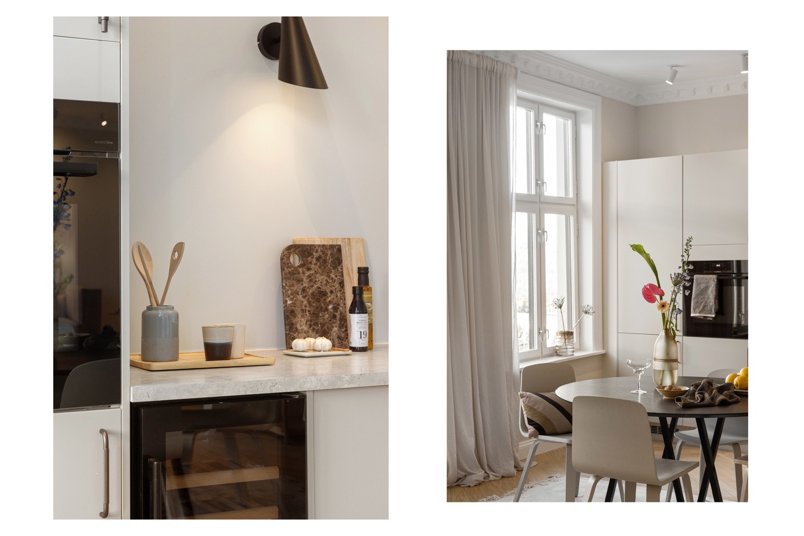 Integrert vinskap med to soner. Galleribilde