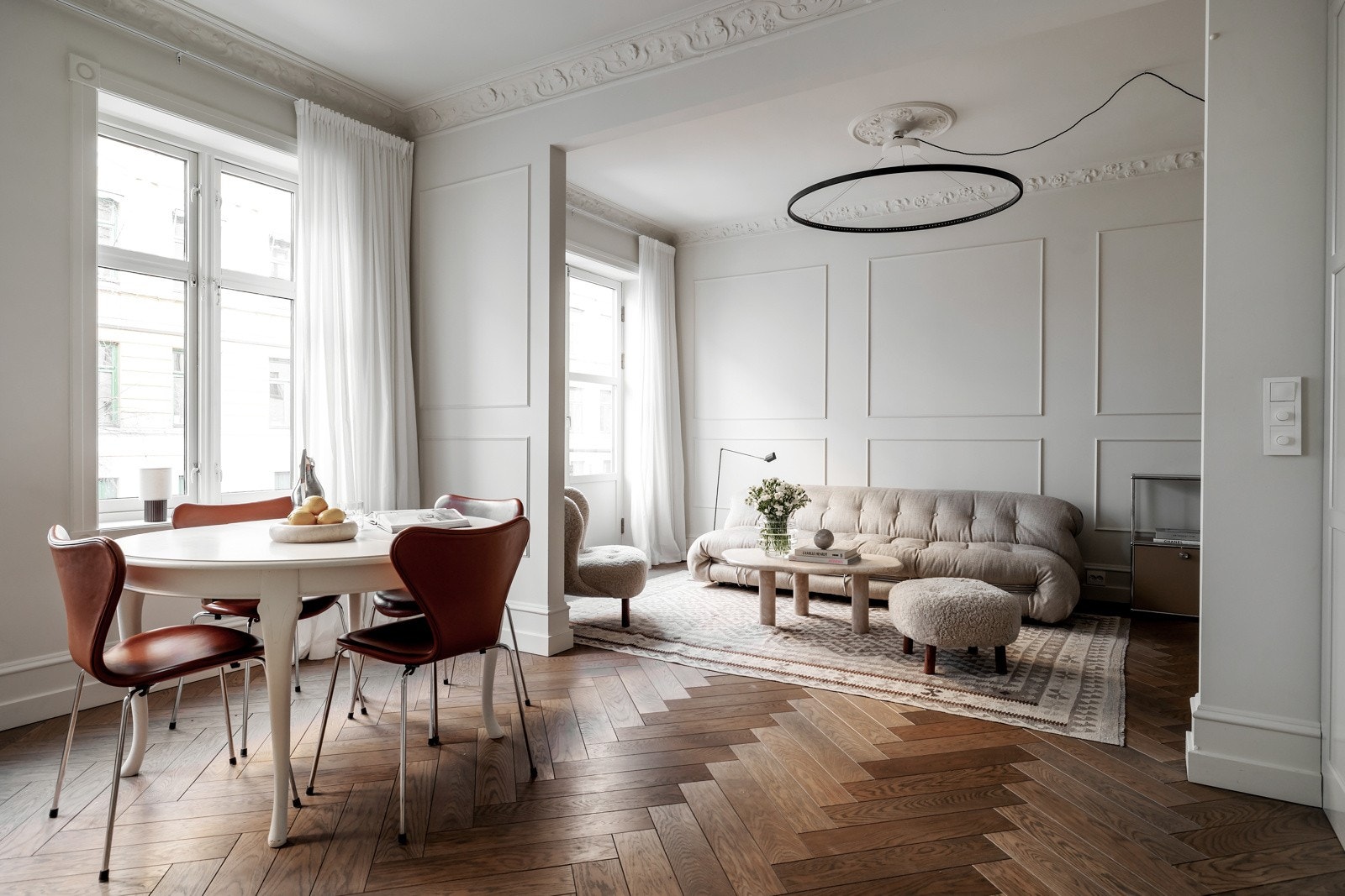 En elegant og lekker 3-roms selveier på Majorstuen som ble pusset opp i 2021 Galleribilde