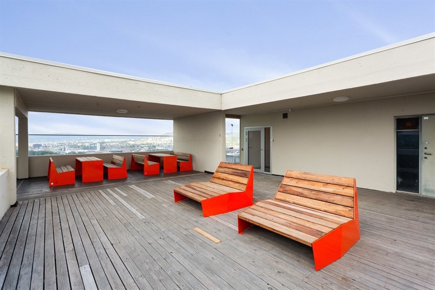 Felles takterrasse Galleribilde
