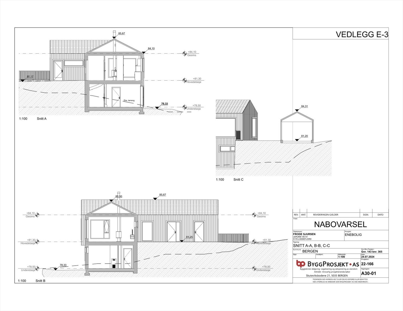 Illustrasjon fra rammetillatelsen Galleribilde