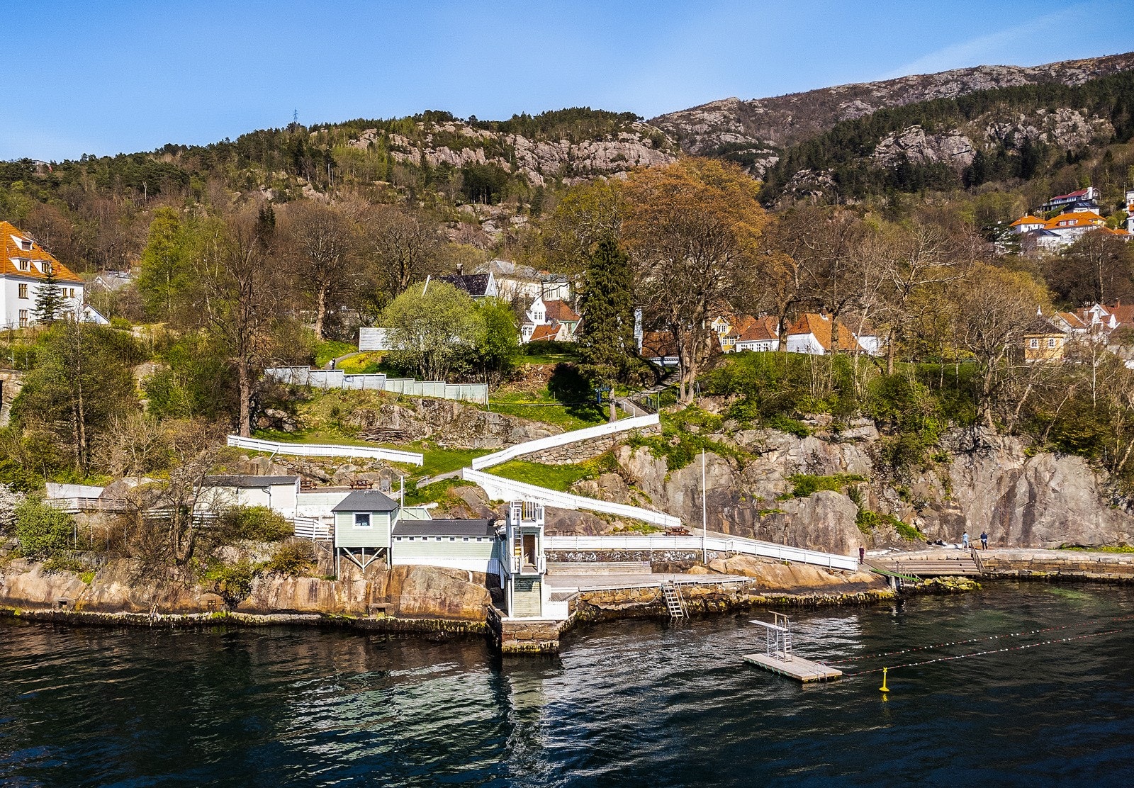 Kort vei til Elseroe og de fine bademulighetene som er der. Galleribilde