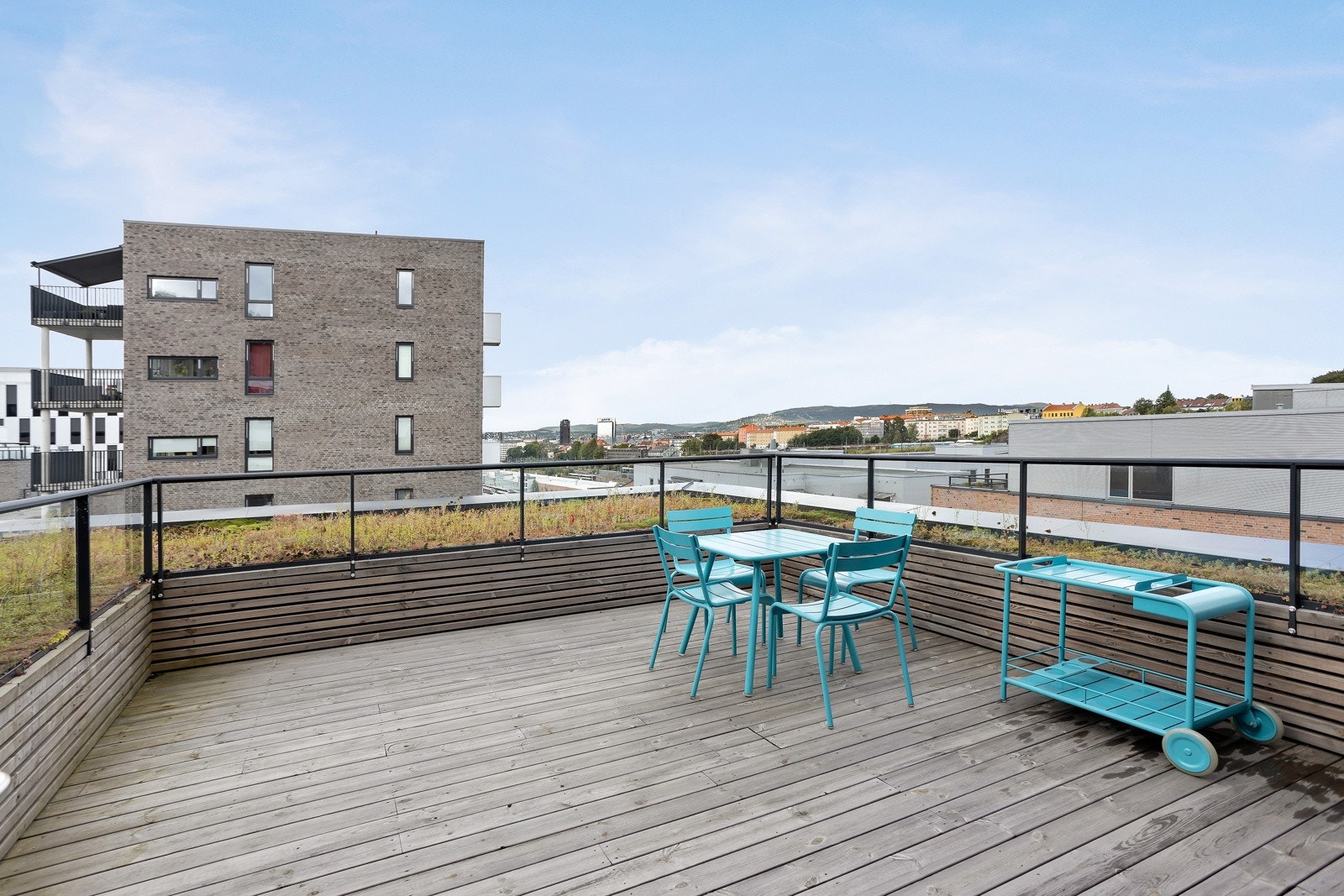 Felles takterrasse Galleribilde