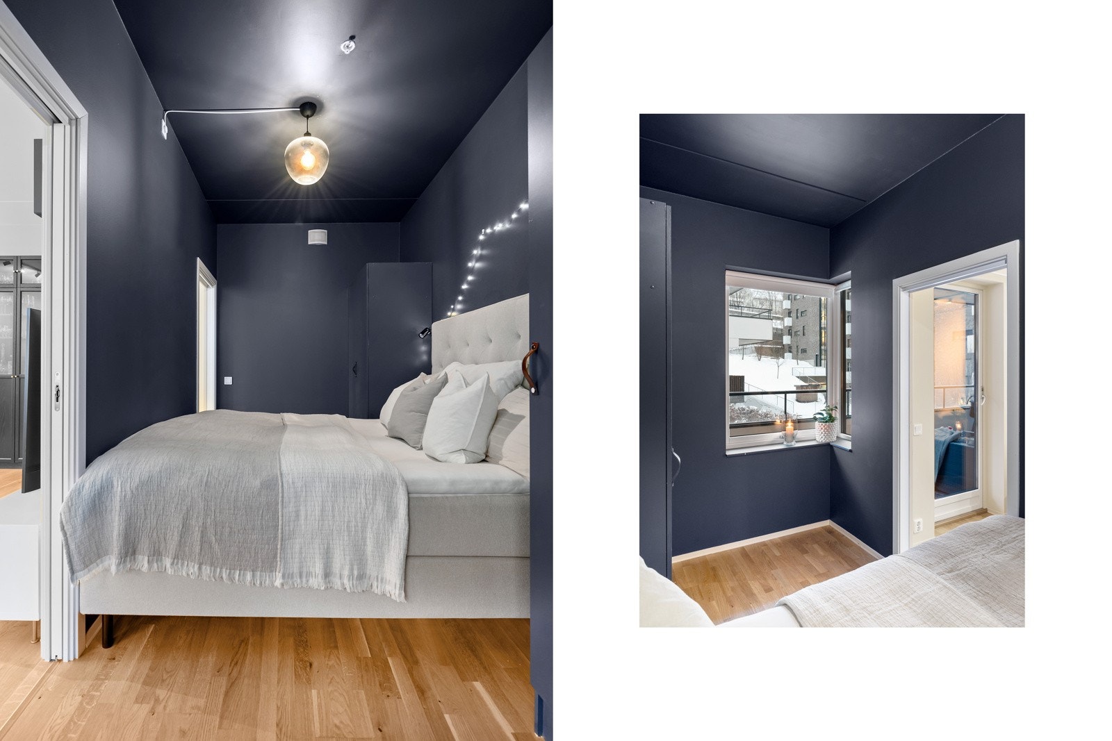 Fin plass til kontor ved vinduet Galleribilde