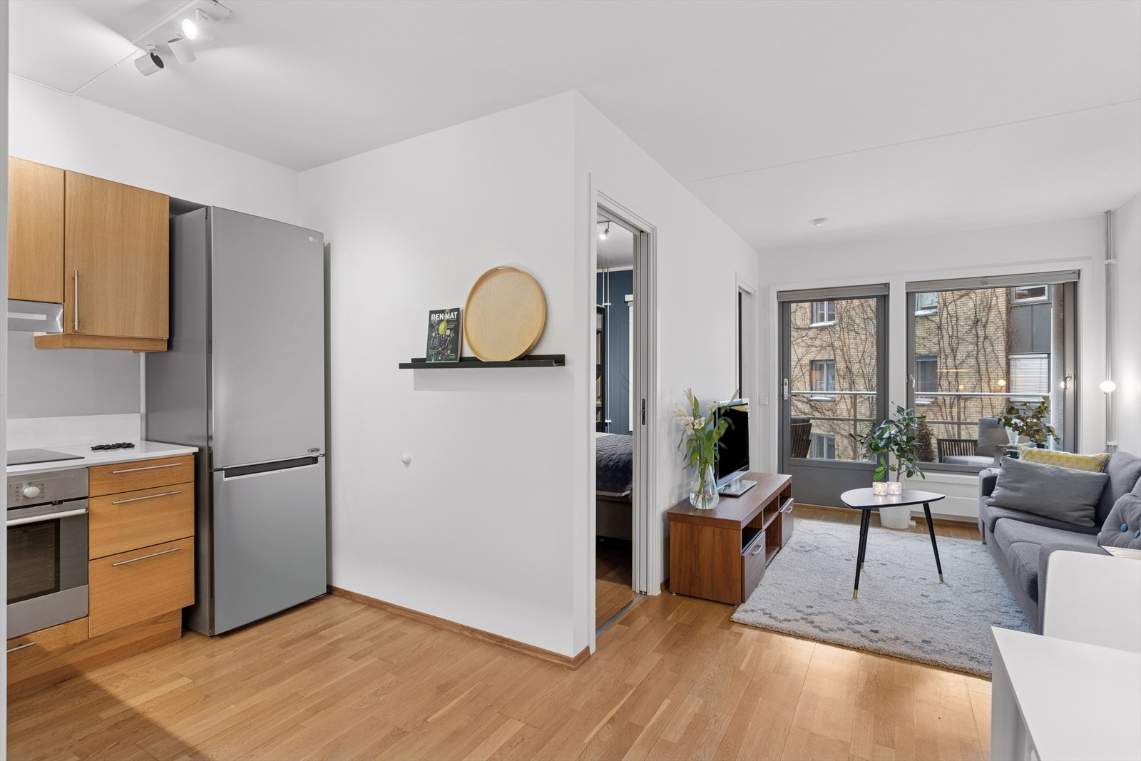 Åpen og luftig planløsning, samtidig separate soner. Galleribilde