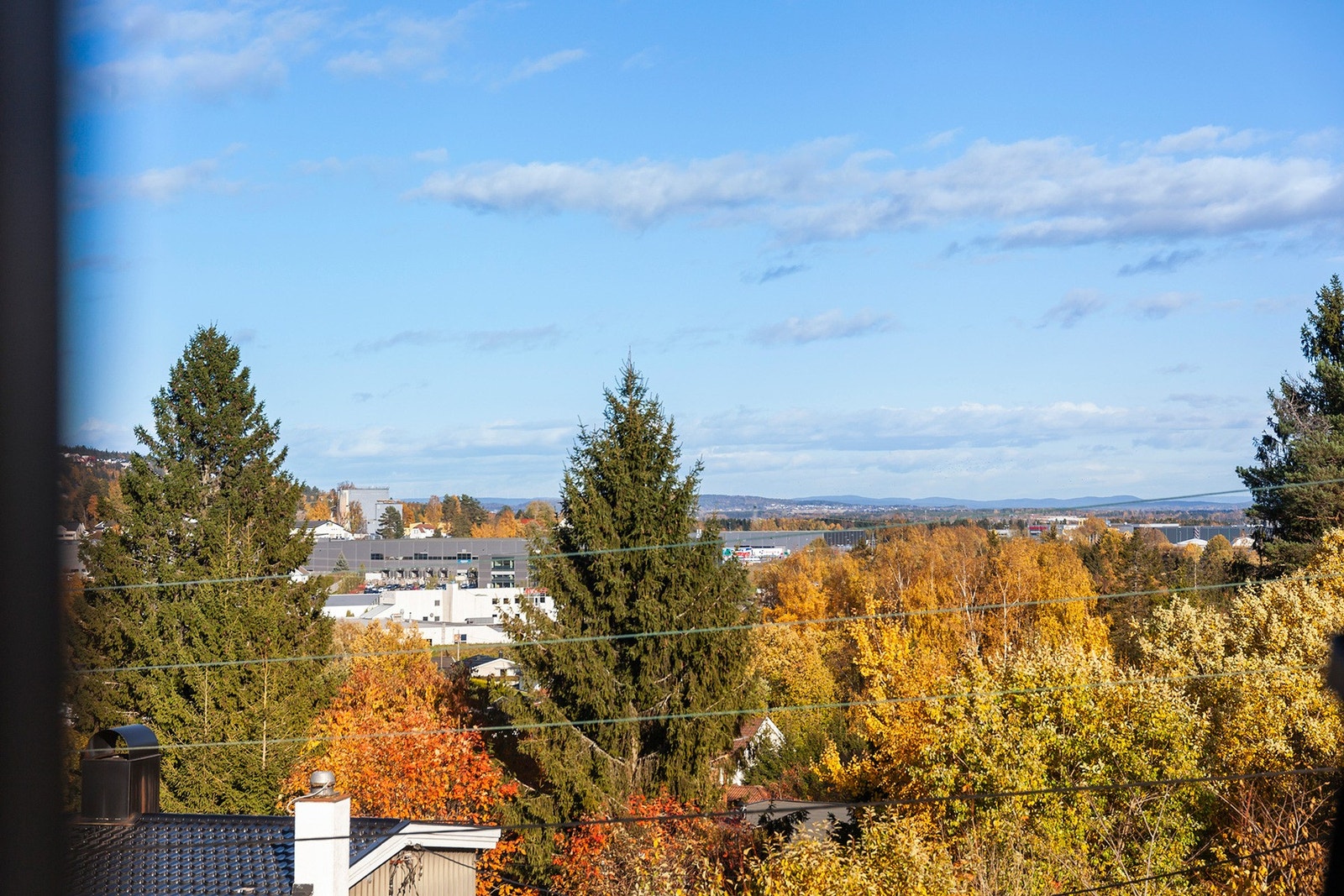 Utsiktsbilde fra boligen. Galleribilde