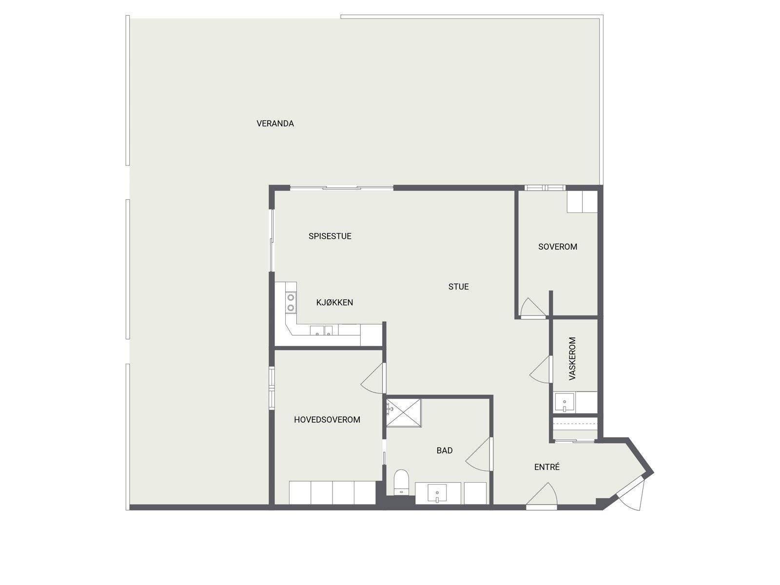 Planskisse. Galleribilde