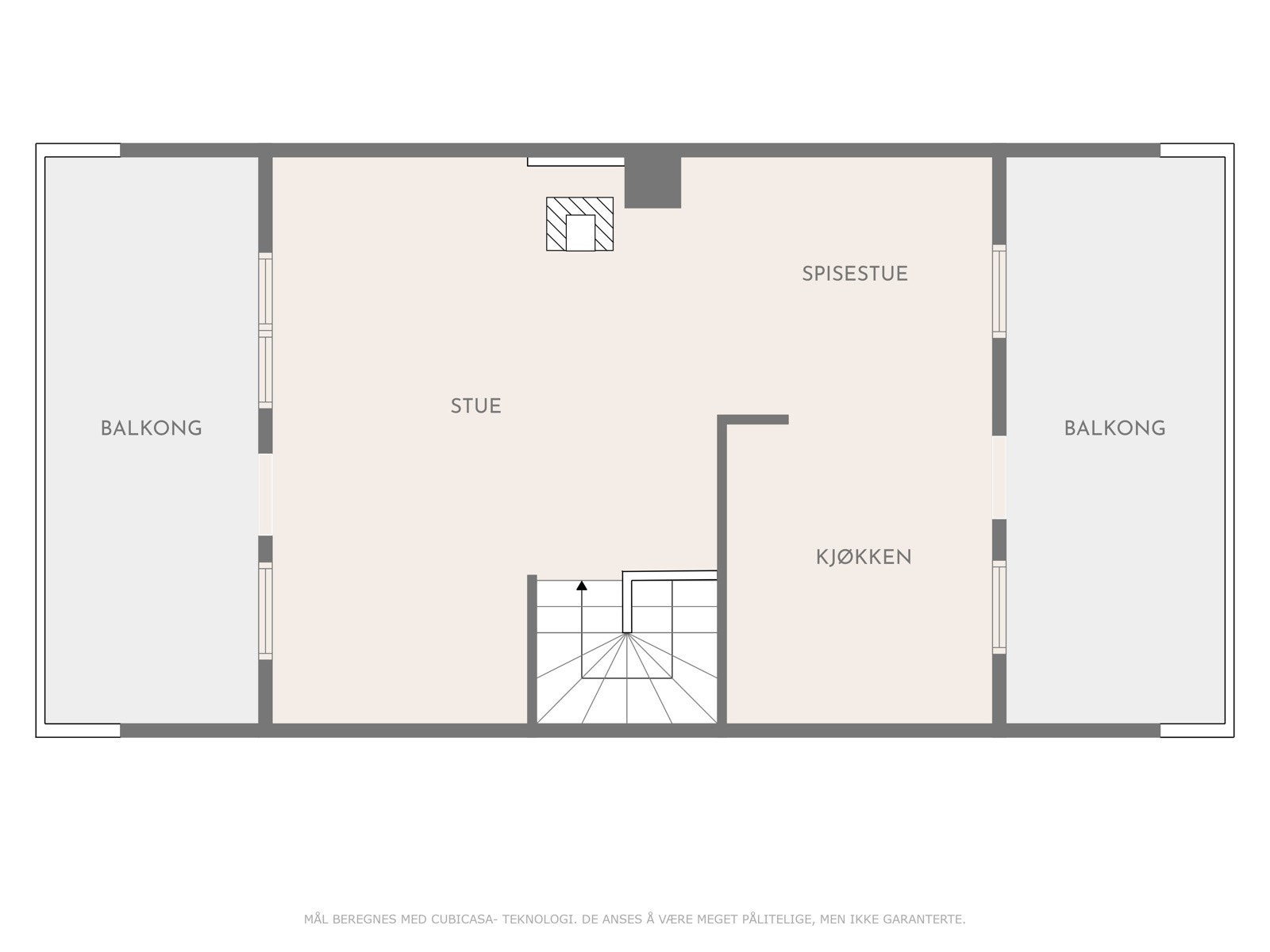 Planløsning 2. etasje. Galleribilde