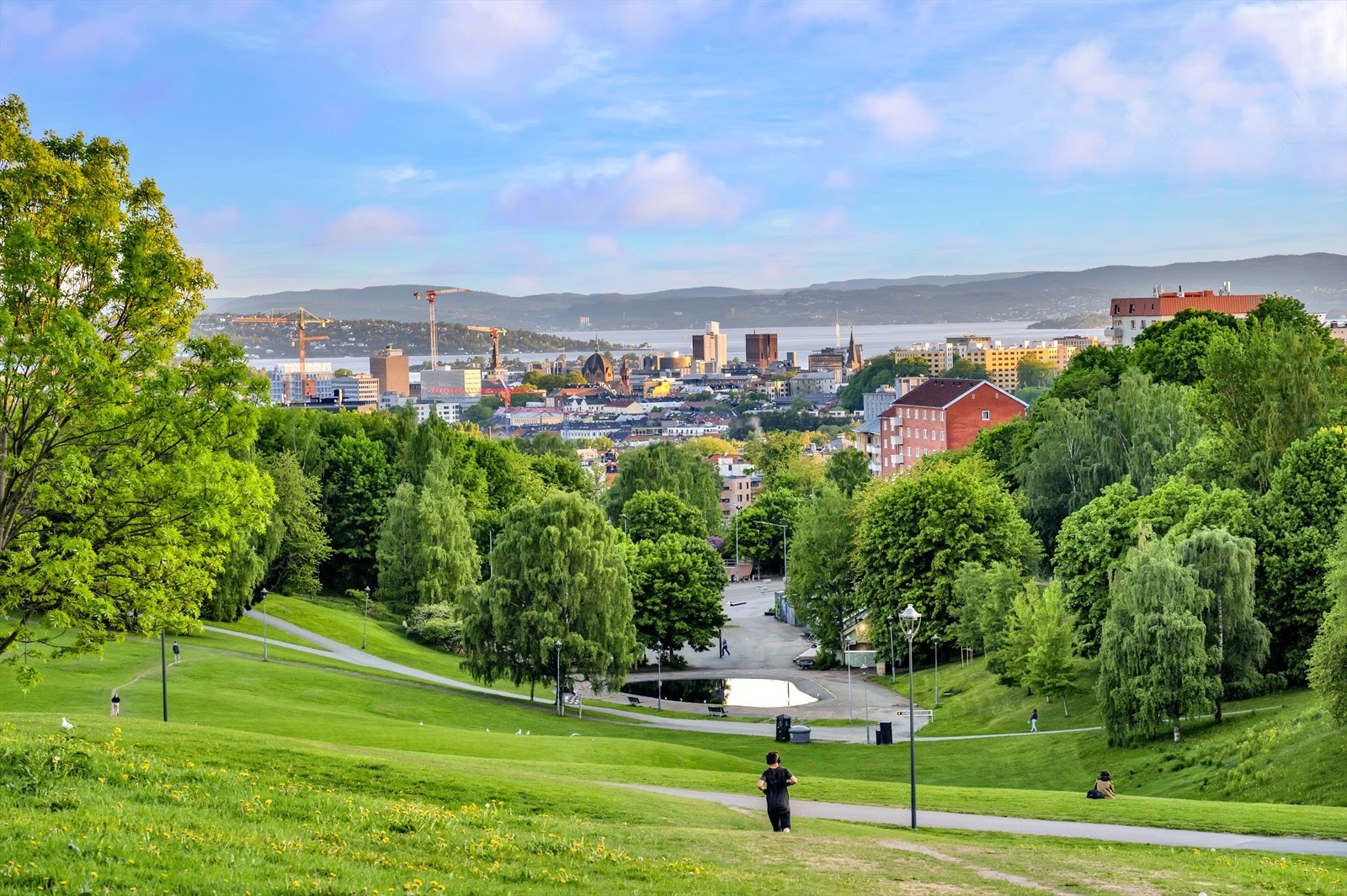 Fra leiligheten er det kort vei til flotte tur- og rekreasjonsområder, som blant annet Torshovdalen. Galleribilde
