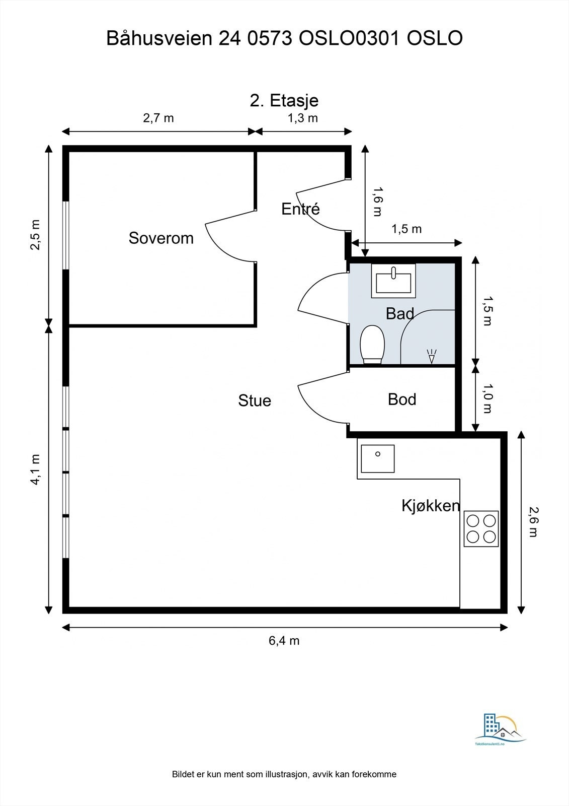 Plantegning. Galleribilde