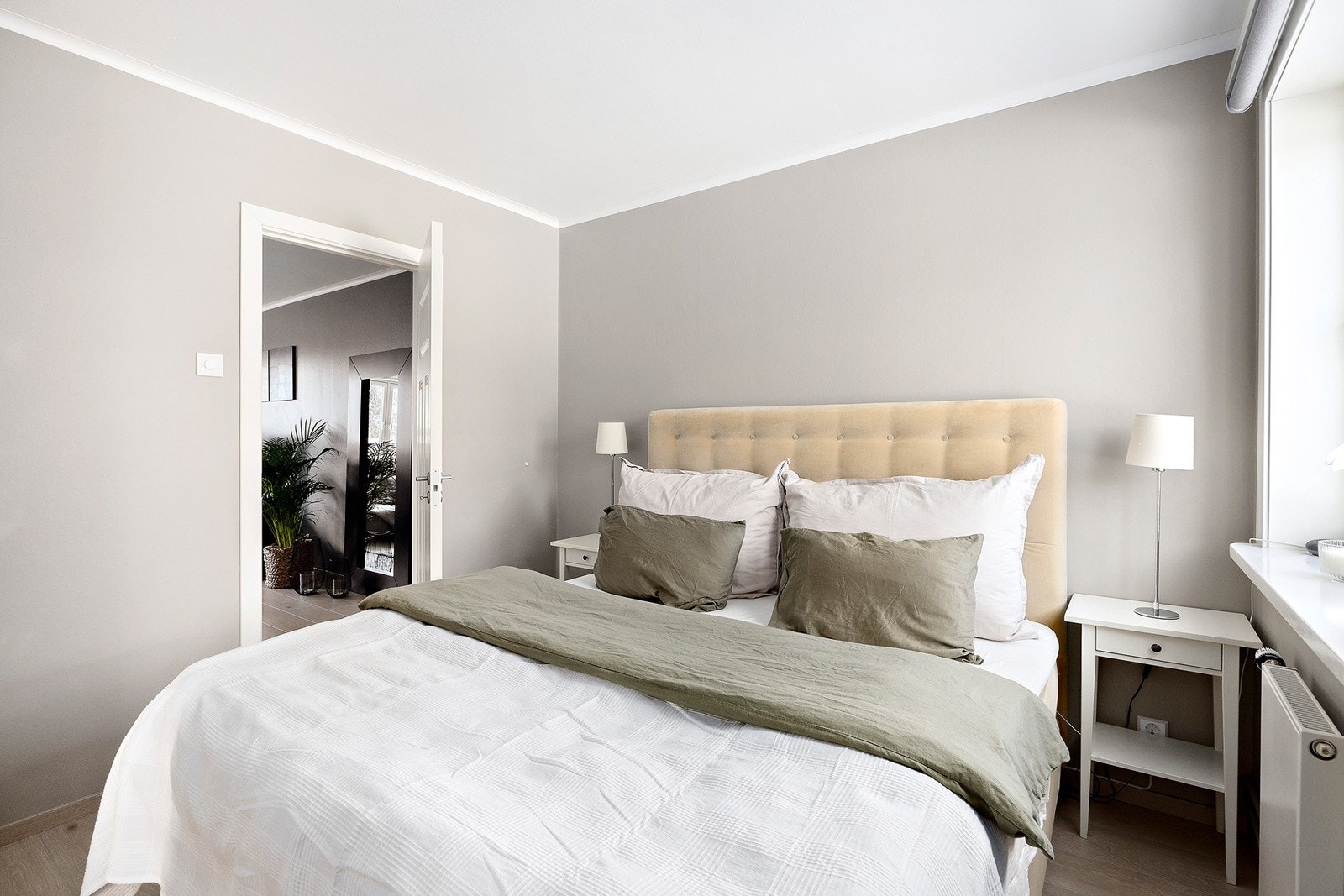 Et lyst og innbydende rom Galleribilde