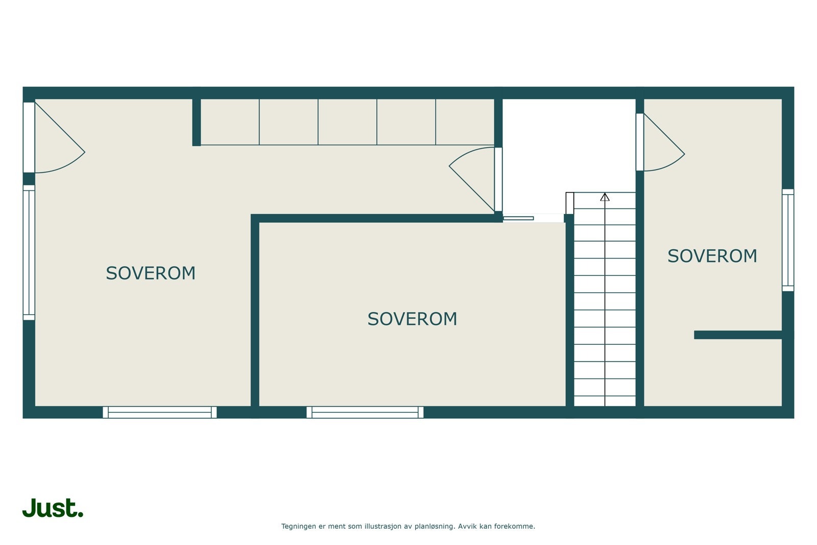 Planskisse 2. etasje Galleribilde