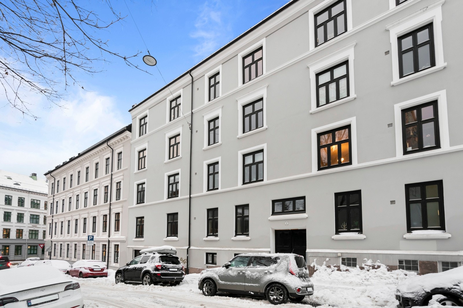 Valdresgata er en rolig gate og har lite gjennomgangstrafikk Galleribilde