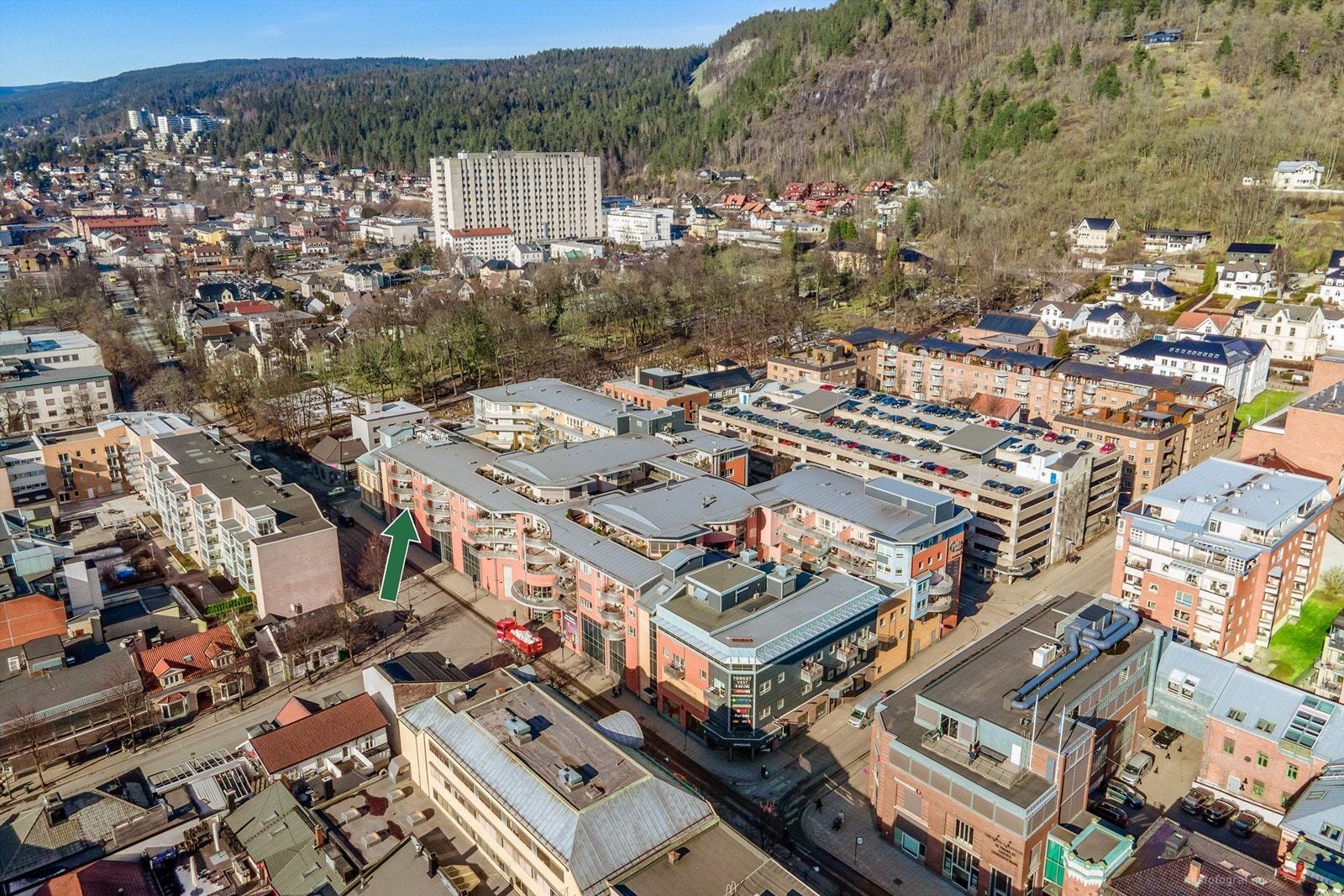 Gangavstand til Bragernesåsen med flotte tur- og rekreasjonsområder Galleribilde