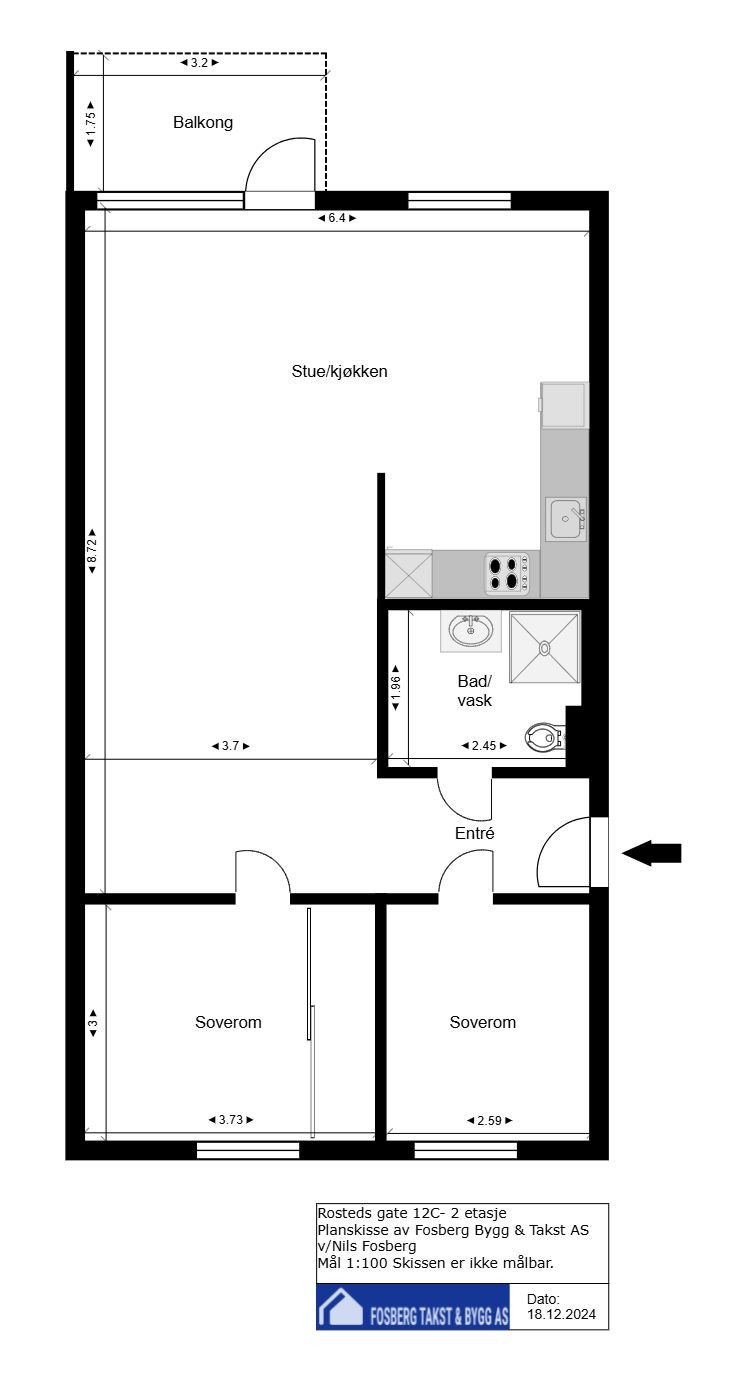 Plantegning. Galleribilde