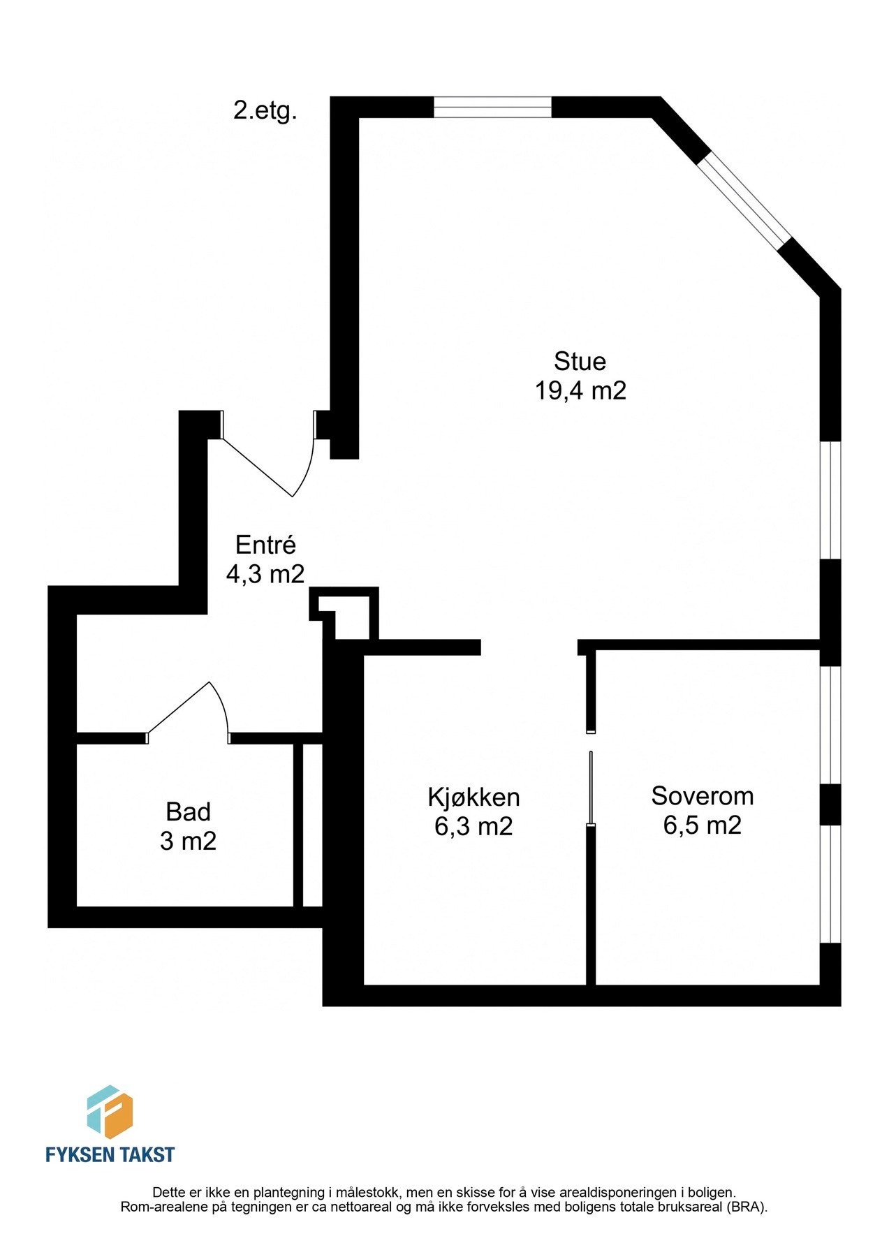 Plantegning. Galleribilde