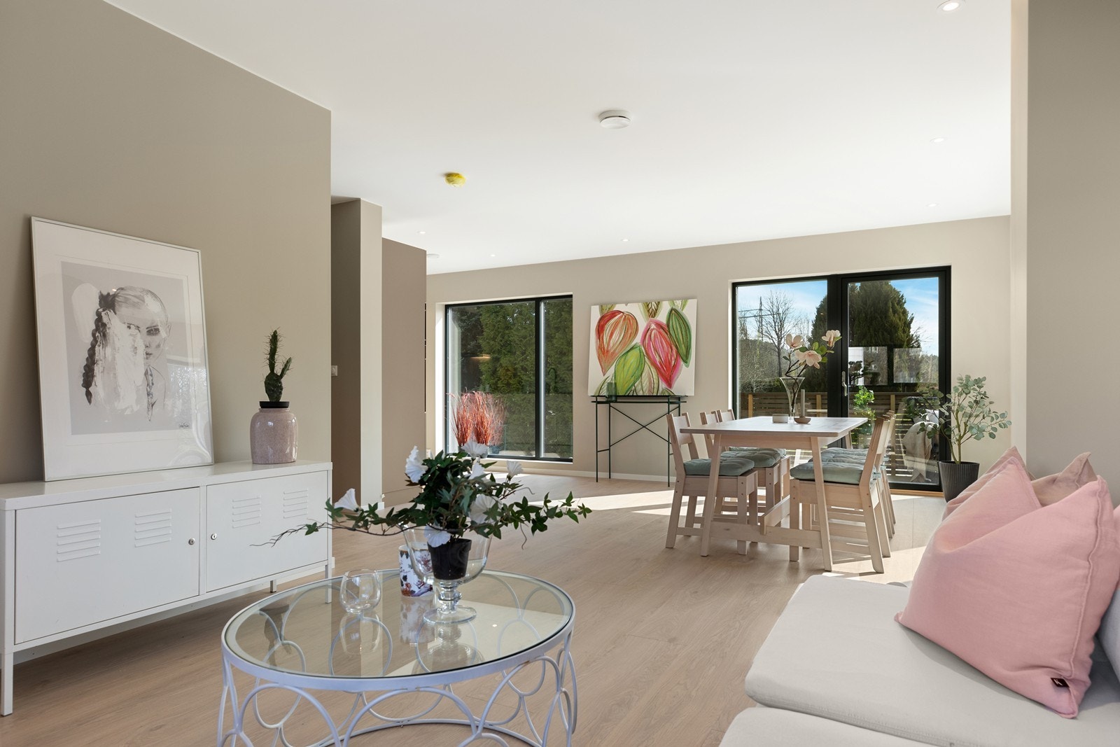 Boligen har også balansert ventilasjon med varmegjenvinning. Galleribilde