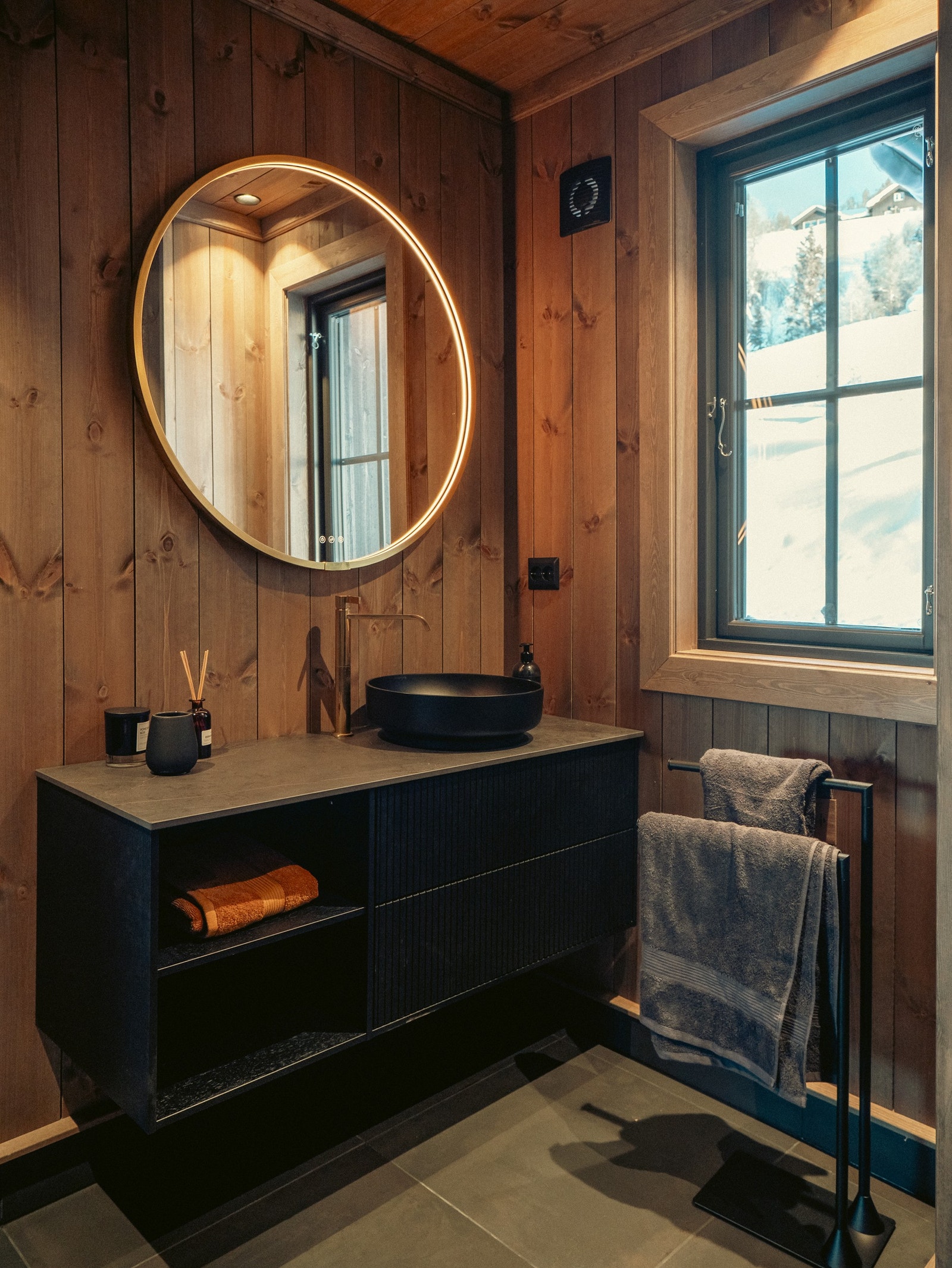 Bad 2 med Badstue Galleribilde