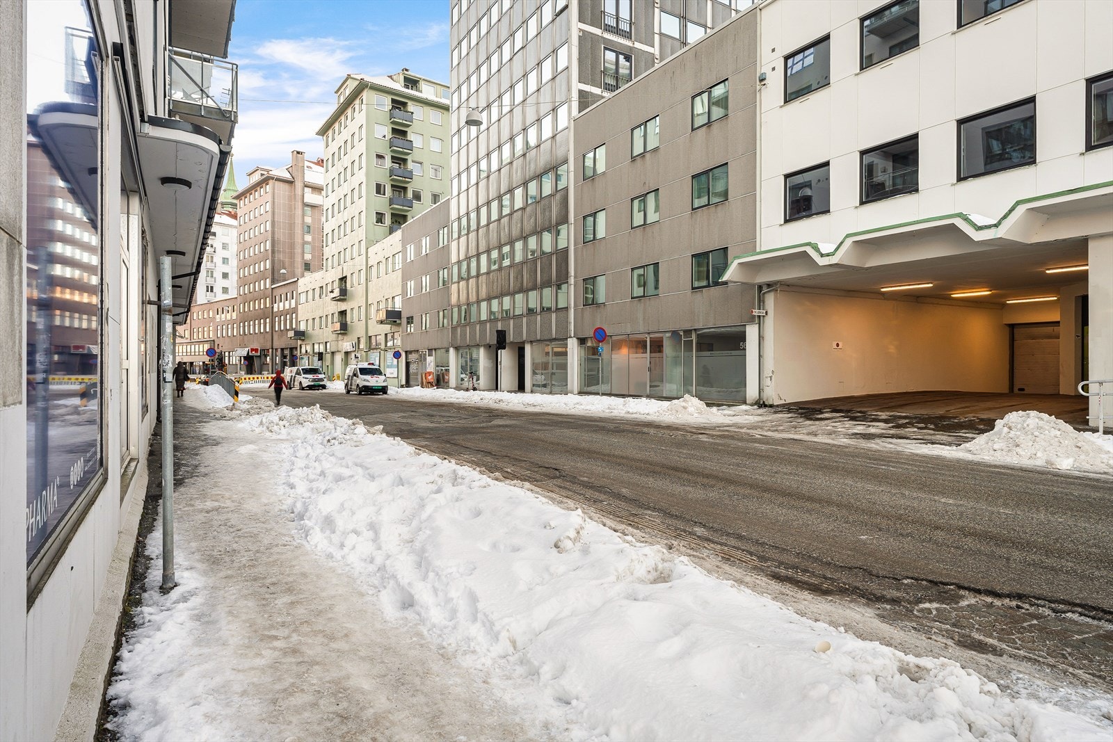 Her kan man bo sentralt, og samtidig tilbaketrukket fra selve sentrumskjernen. Galleribilde