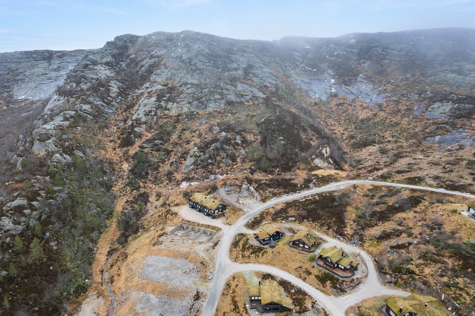 Reinshommen er et nyere hyttefelt med flotte turområder like i nærheten. Galleribilde