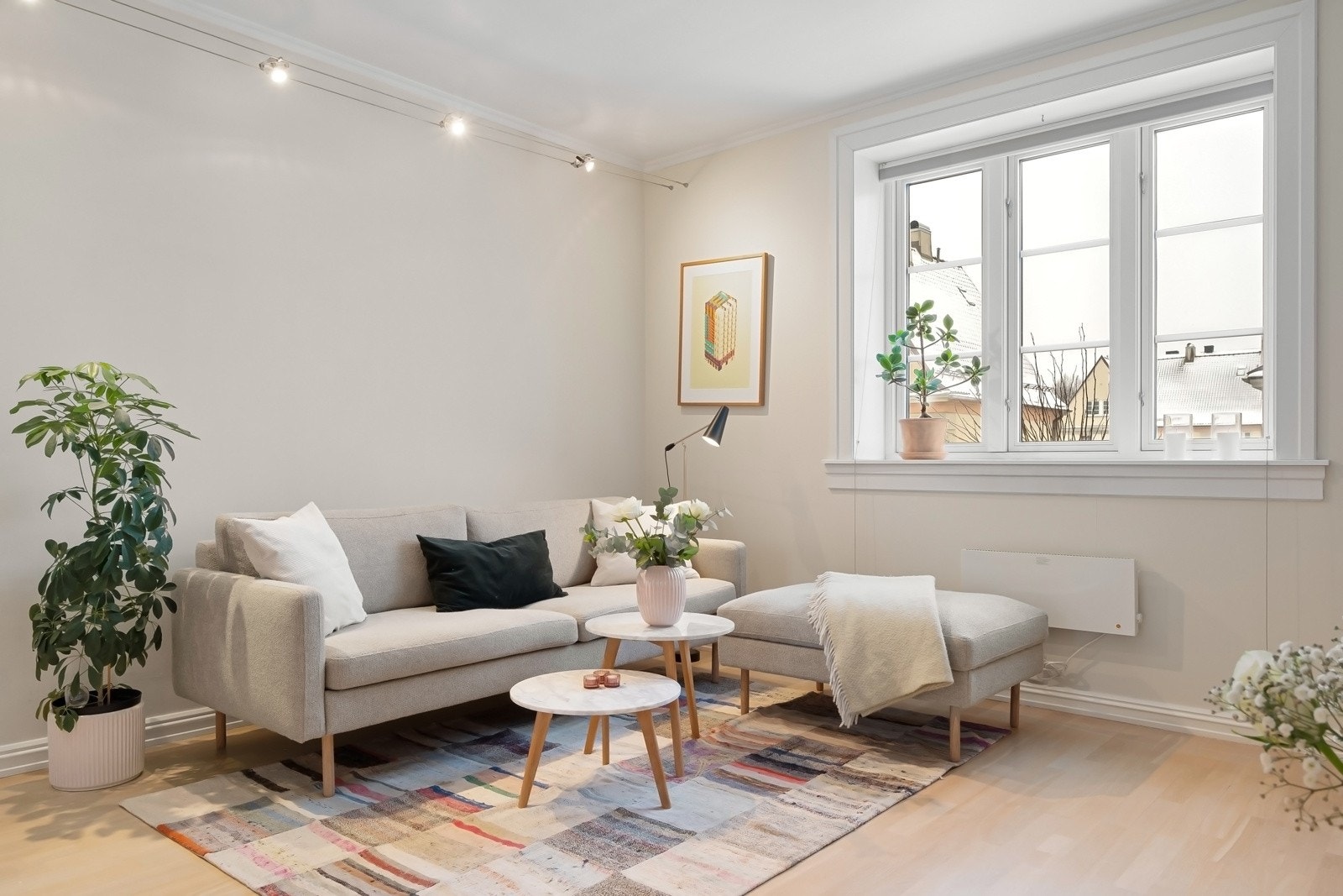 Fin plass til større møblement. Galleribilde