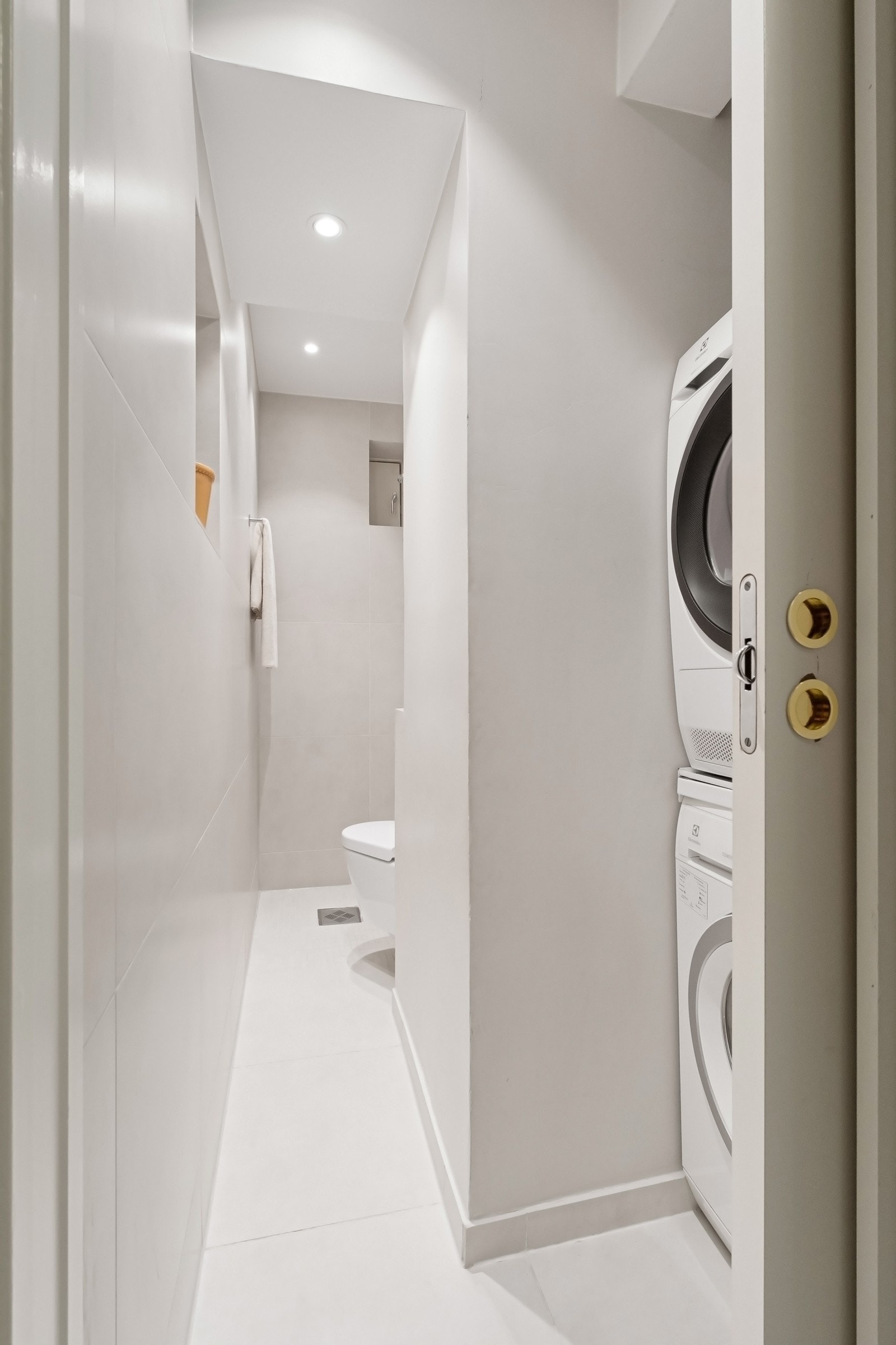 Delikat baderom som ble pusset opp i 2017. Galleribilde