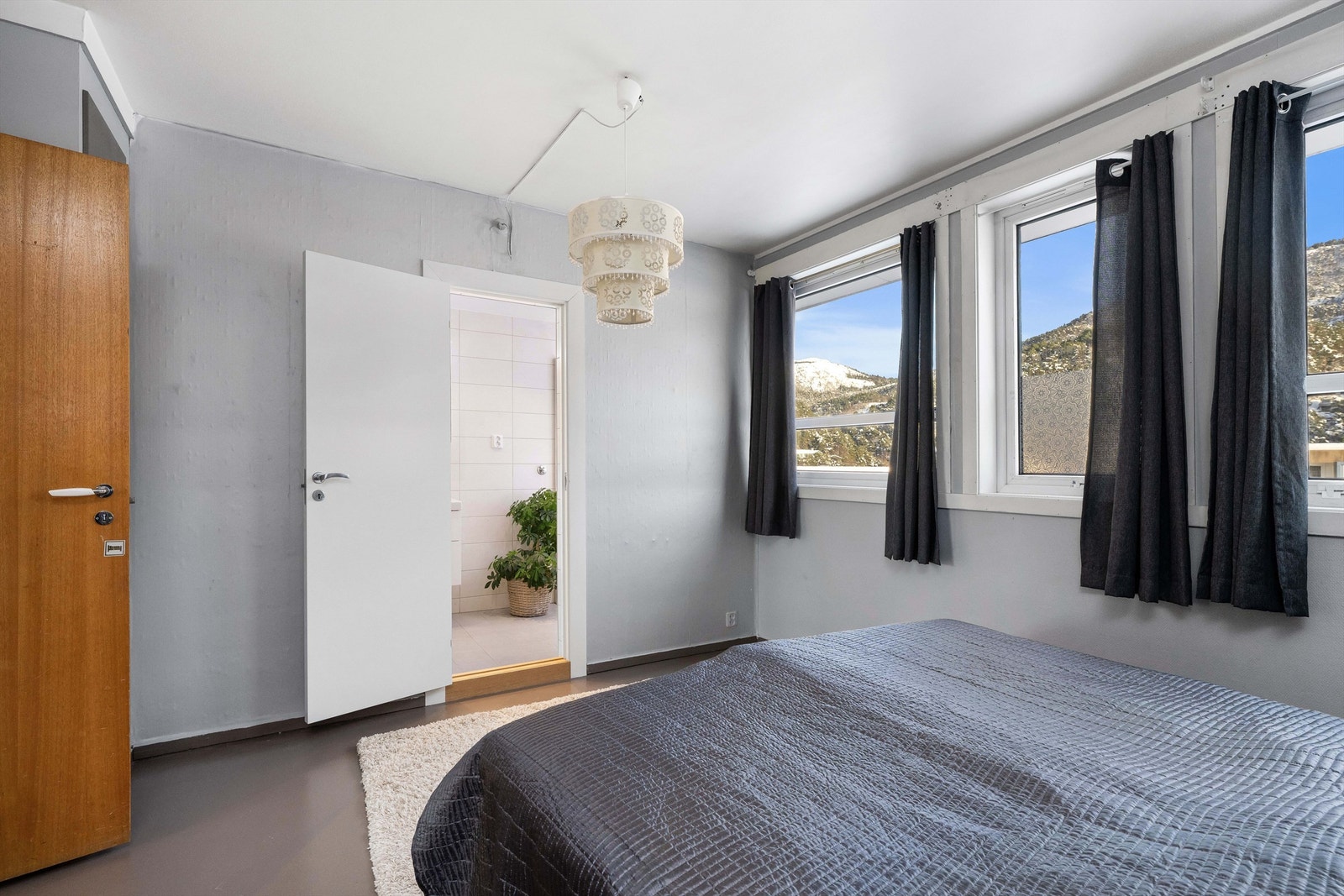 Leiligheten har totalt 3 soverom. Galleribilde