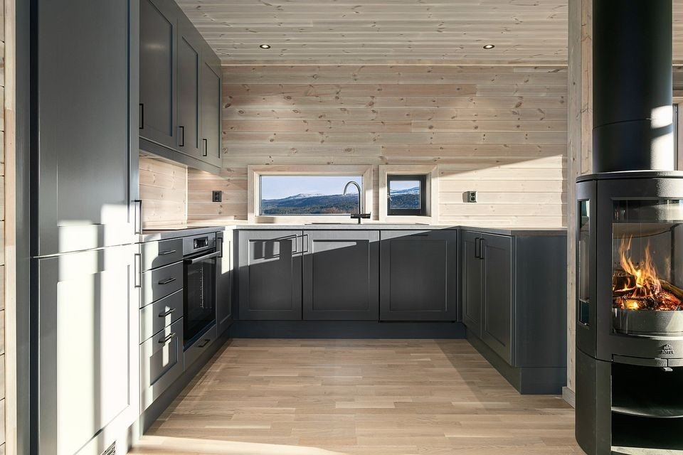 Bilde er av lik hytte med identiske tilvalg Galleribilde