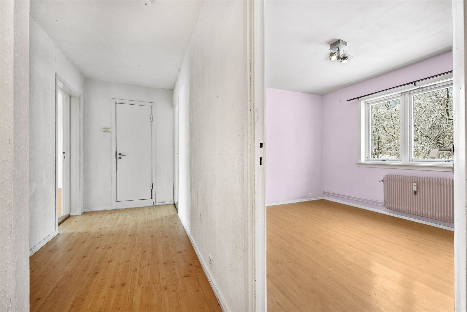 Gang med tilgang til soverom og bad Galleribilde