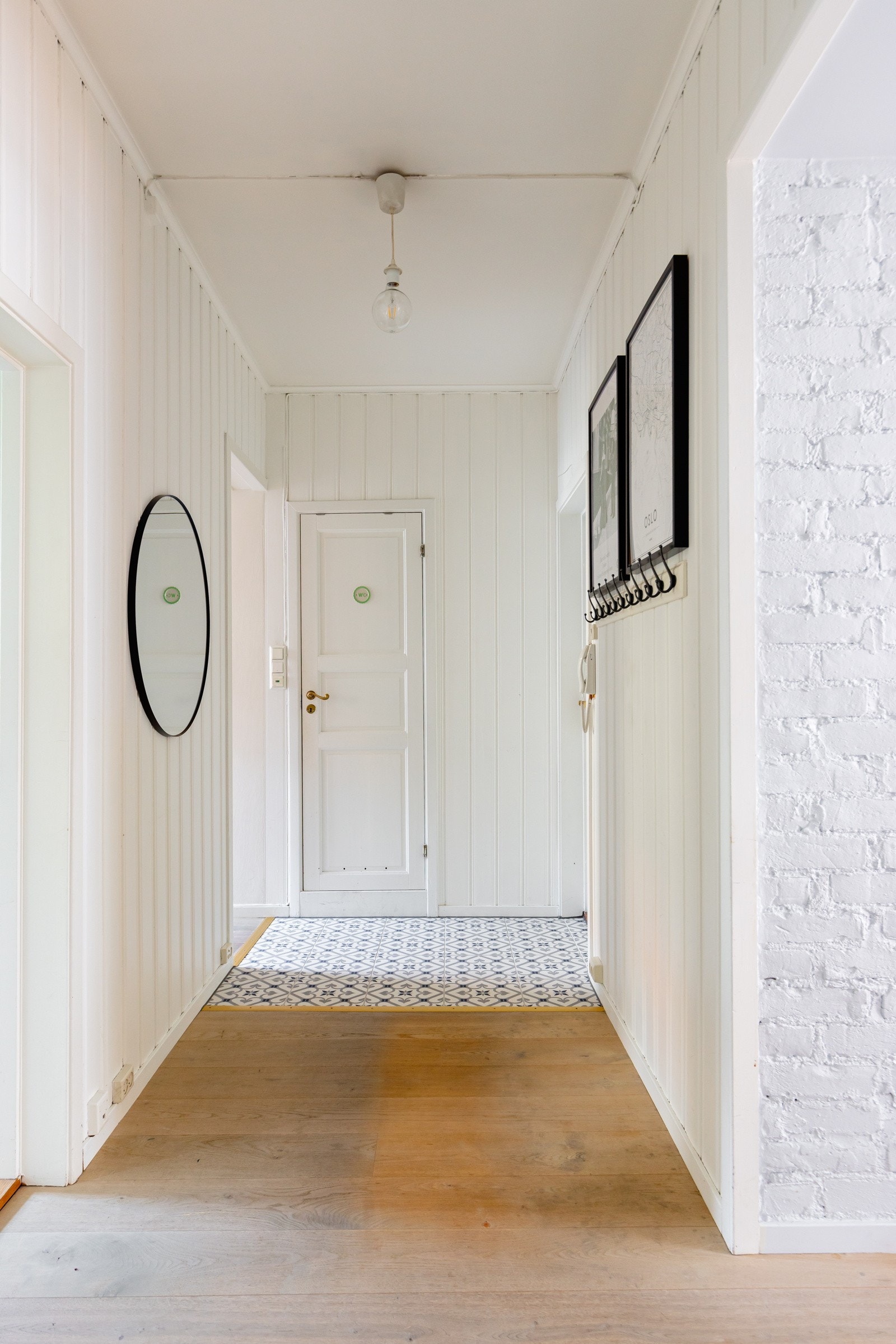 Dørcalling med portåpner ved inngangsdøren. Galleribilde