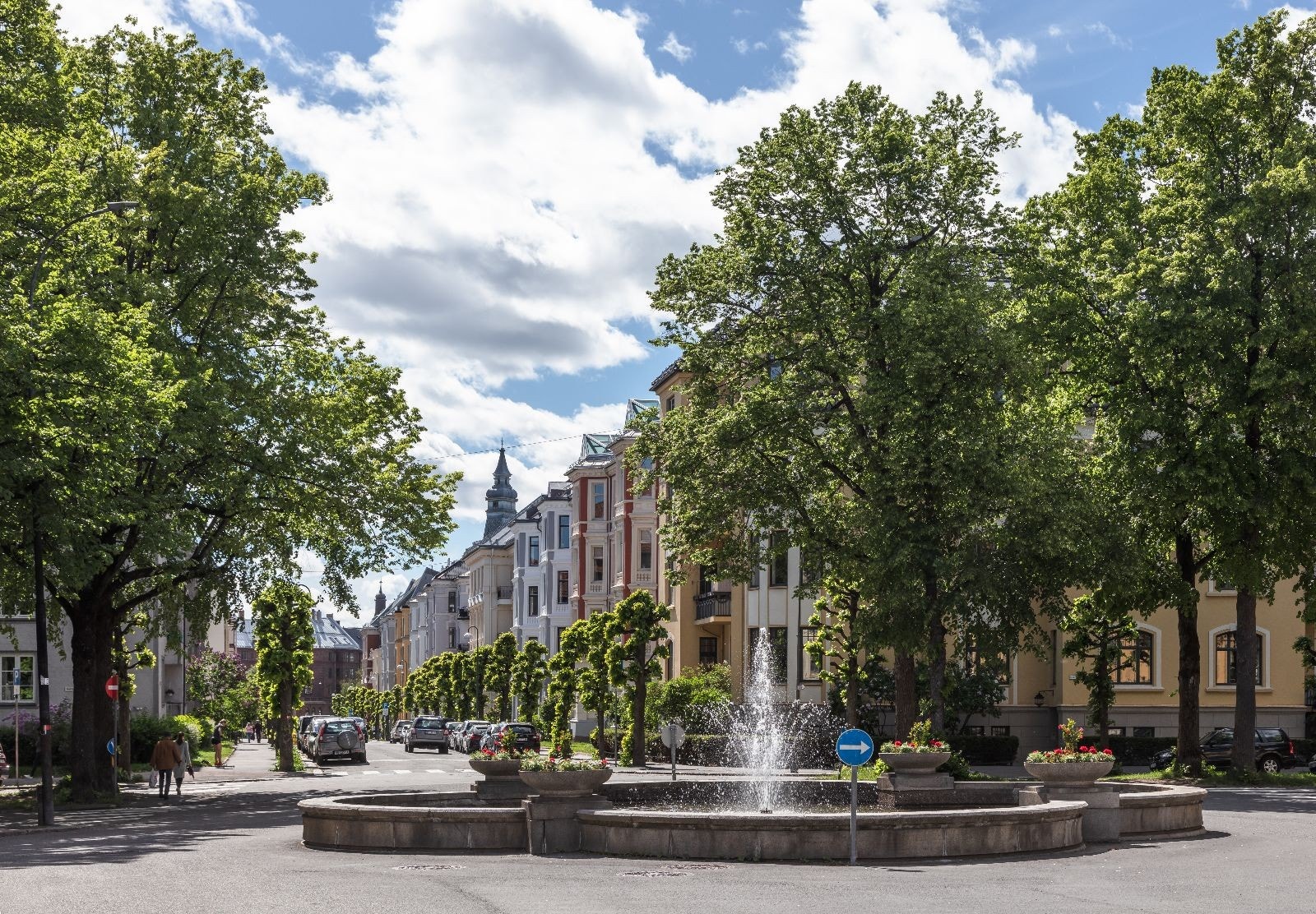 I nærområdet finner du fantastiske Gyldenløves Gate - En av de fineste gatene i Oslo. Galleribilde