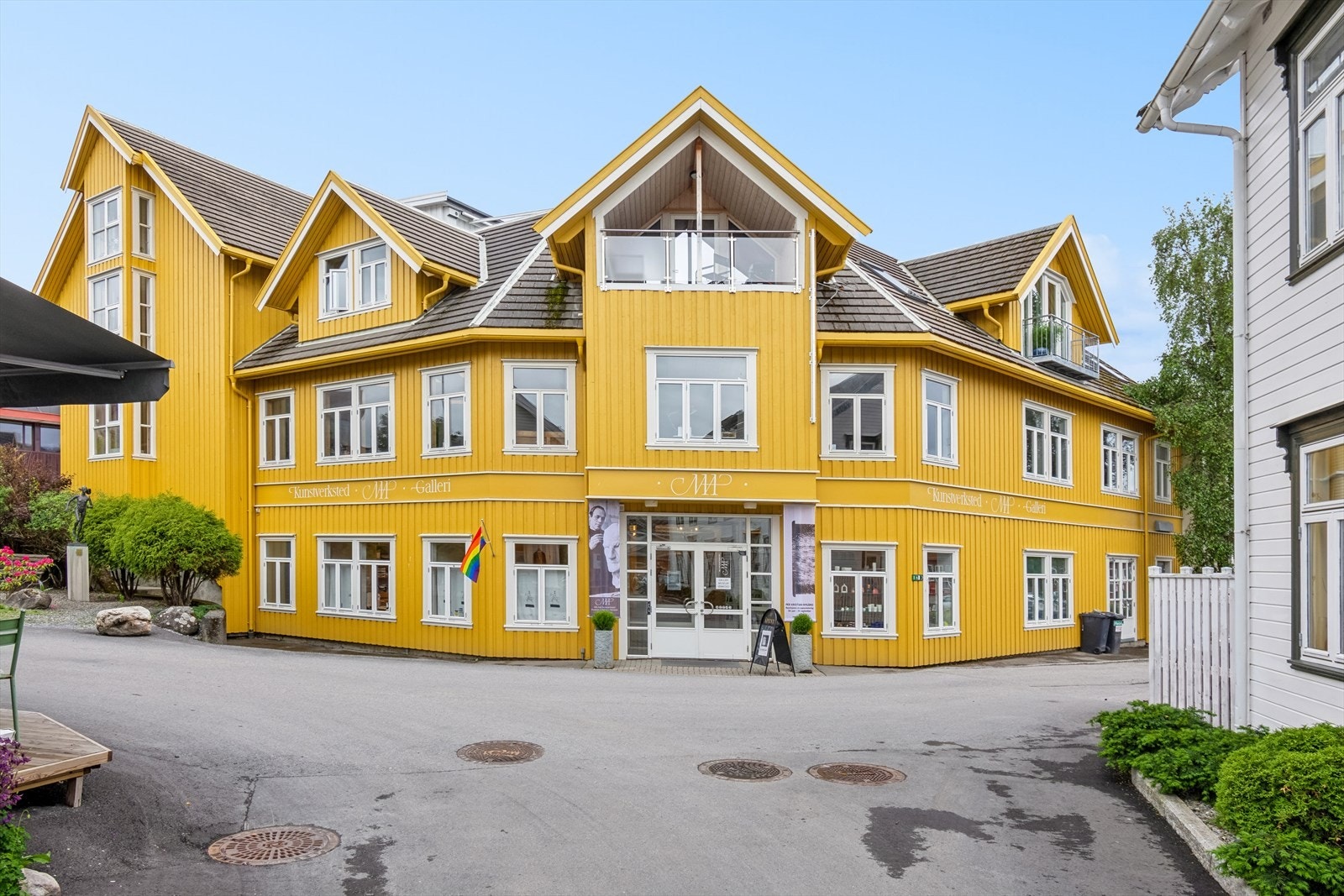 Inderøya er også stedet for kunst og gallerier. Galleribilde