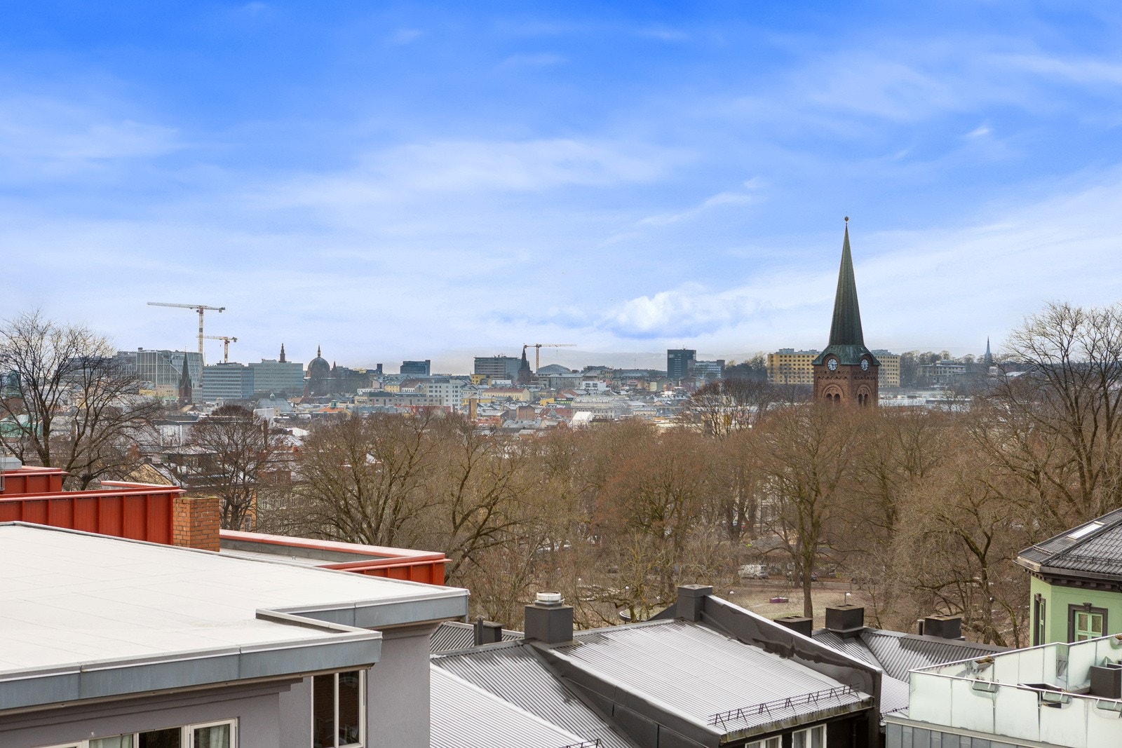 Utsikt mot Grünerløkka. Galleribilde