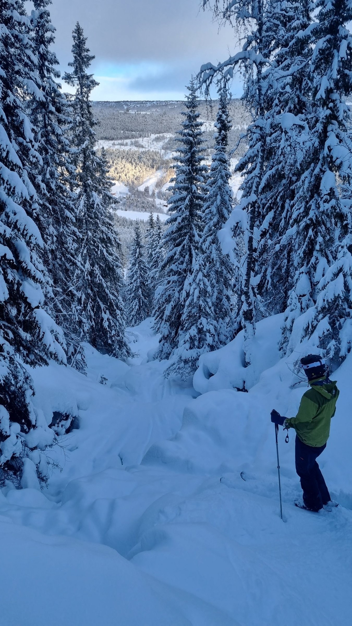 I tillegg til mange flotte nedfarter er skianlegget velegnet for offpist. Galleribilde