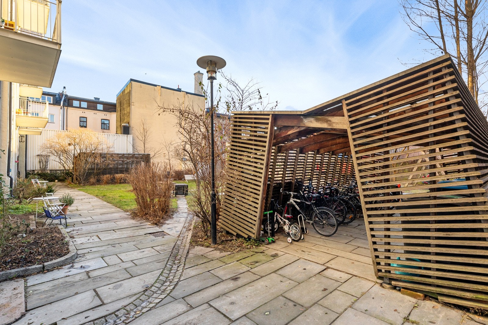 Dette fellesområdet gir en herlig kombinasjon av funksjonalitet og trivsel, midt i hjertet av Grünerløkka Galleribilde