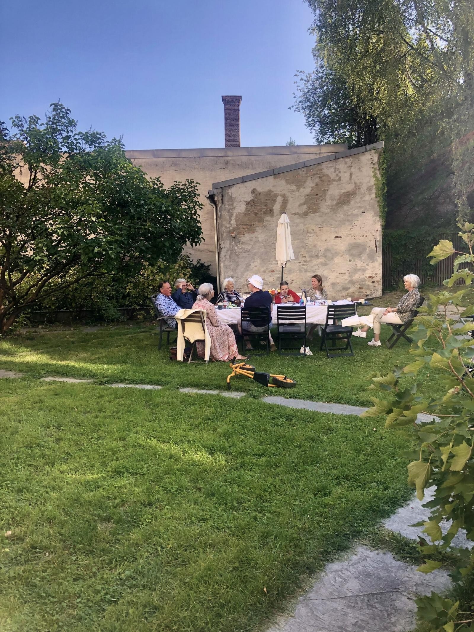 Privat bilde av bakhagen Galleribilde