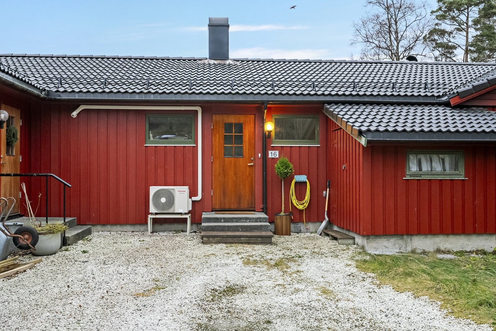 Inngangsparti Galleribilde