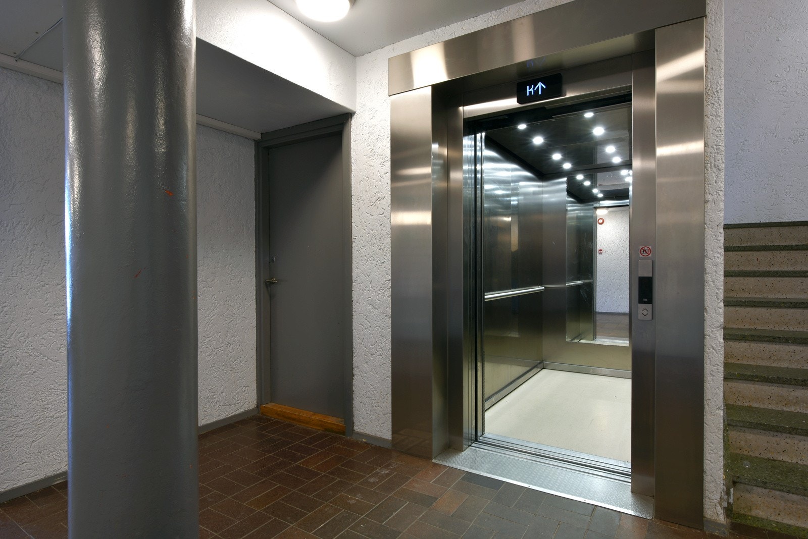 Heis i bygget. Galleribilde