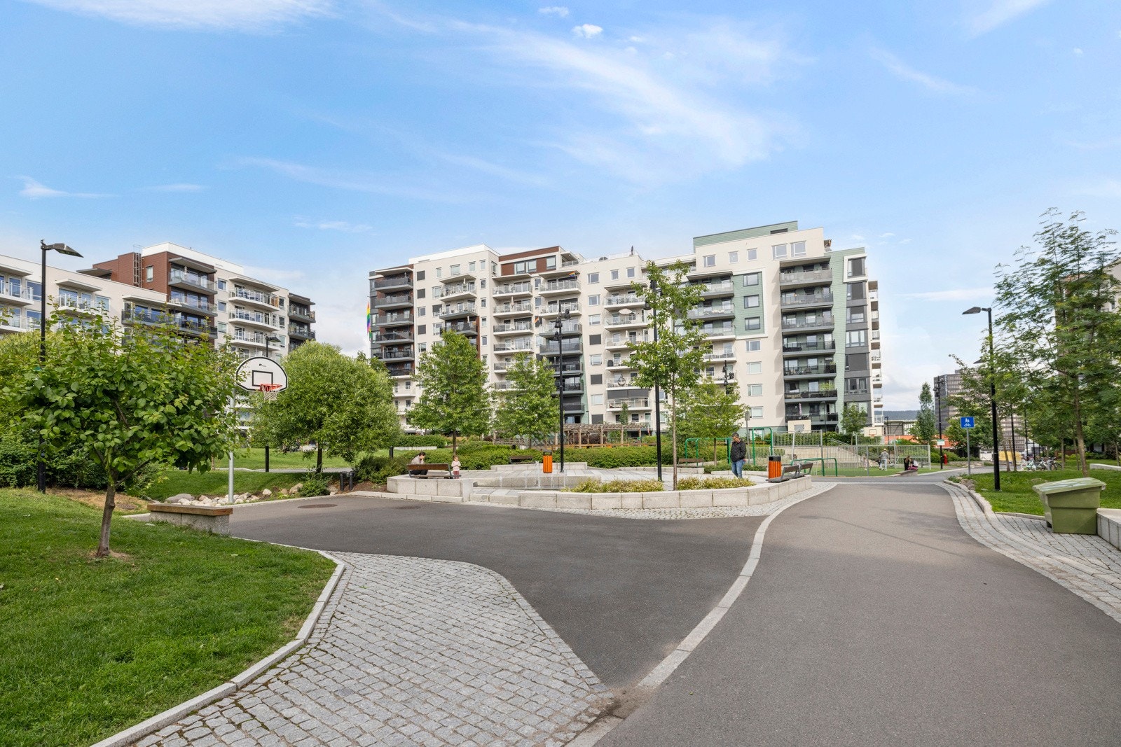 Borettslaget er sameiepart i det populære Gartnerkvartalet utomhussameie. Galleribilde