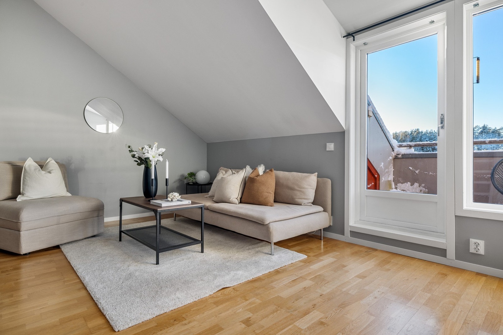 Det er tilrettelagt for bruk av IN-ordning i borettslaget, og eventuelt redusere felleskostnadene ved innfrielse av fellesgjeld. Galleribilde