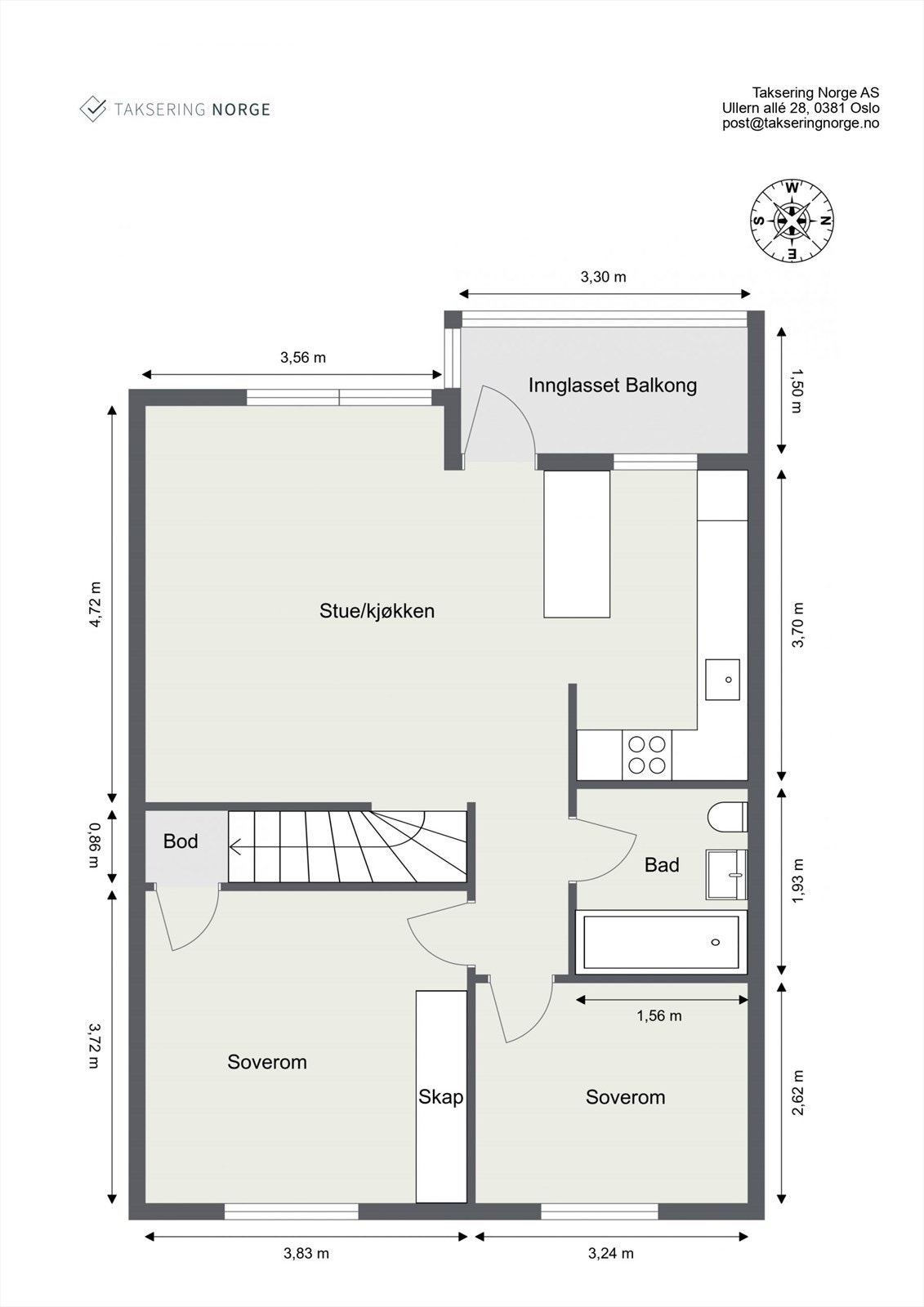 Plantegning. 4. etasje. Galleribilde