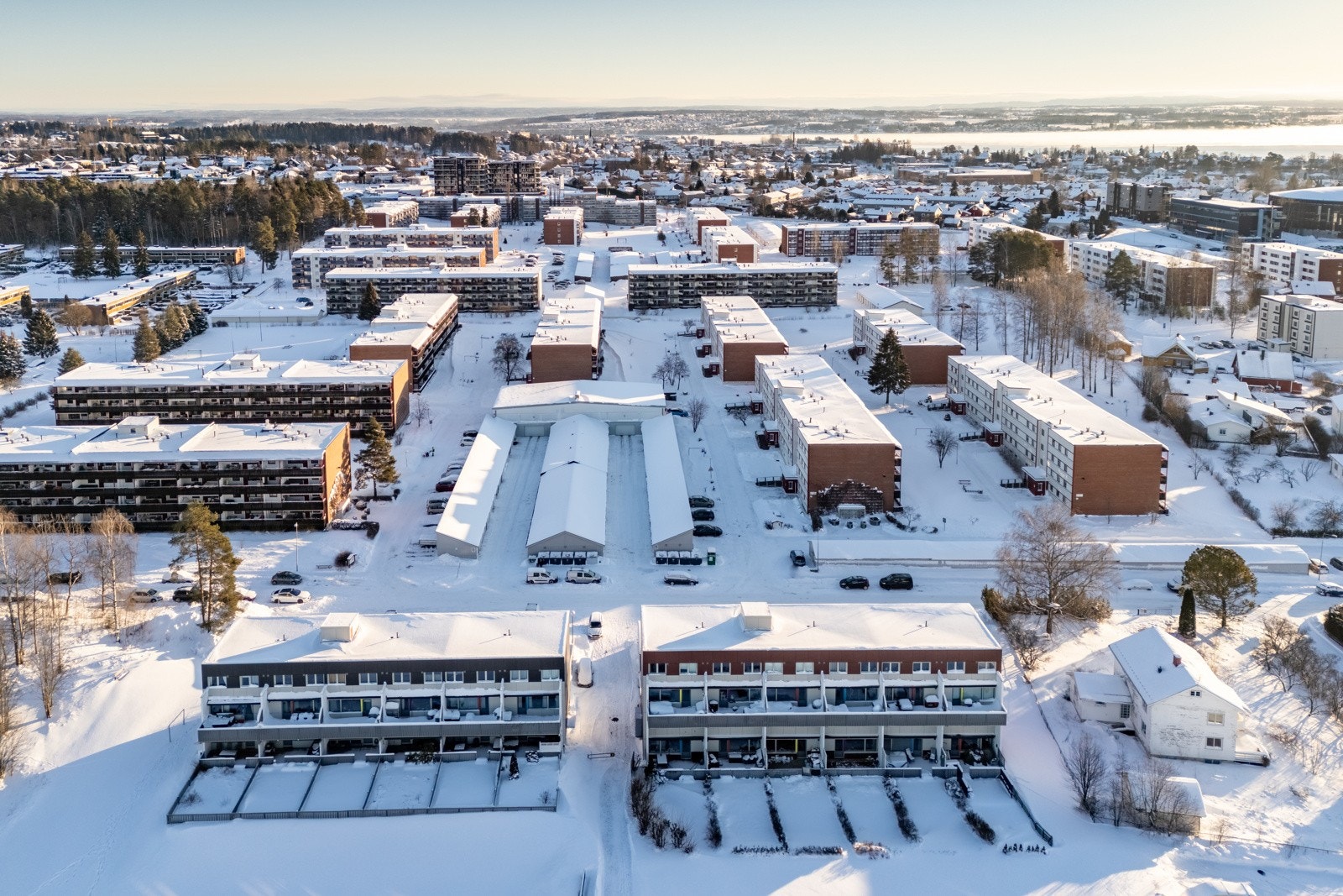 Dronefoto Galleribilde