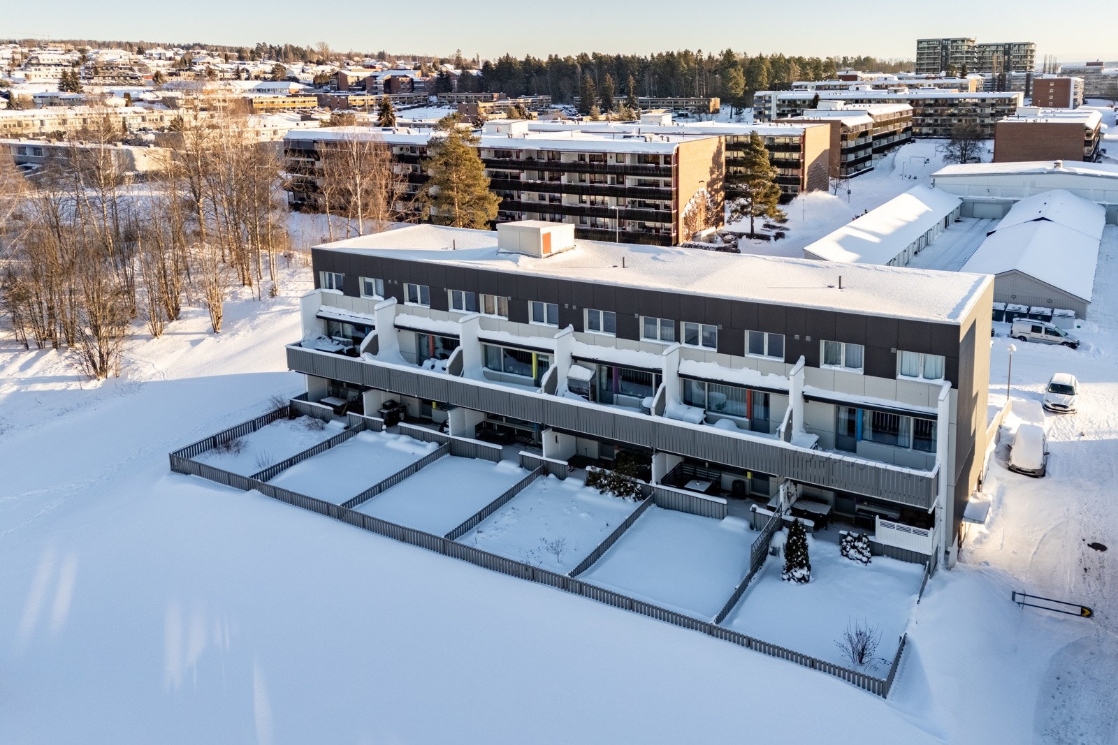 Dronefoto Galleribilde