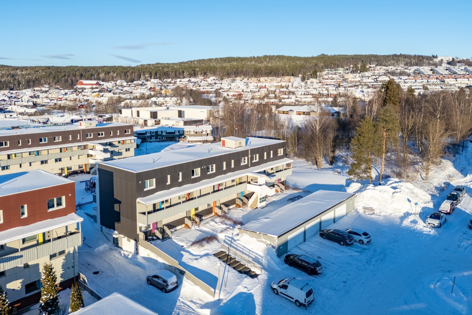 Dronefoto Galleribilde
