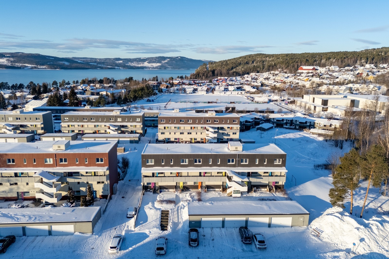Dronefoto Galleribilde