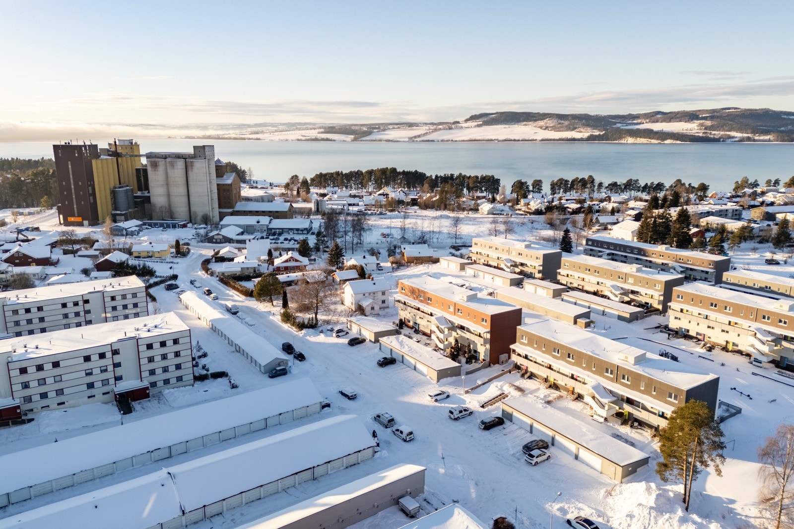 Dronefoto Galleribilde