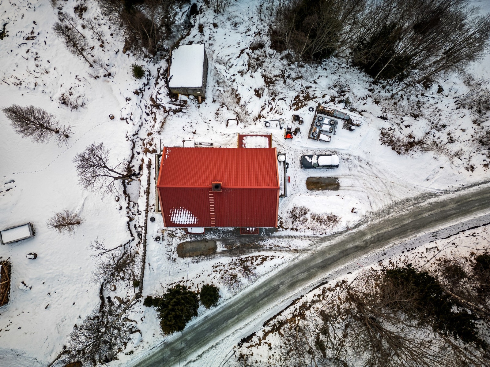 Oversiktsbilde over tomta. Galleribilde
