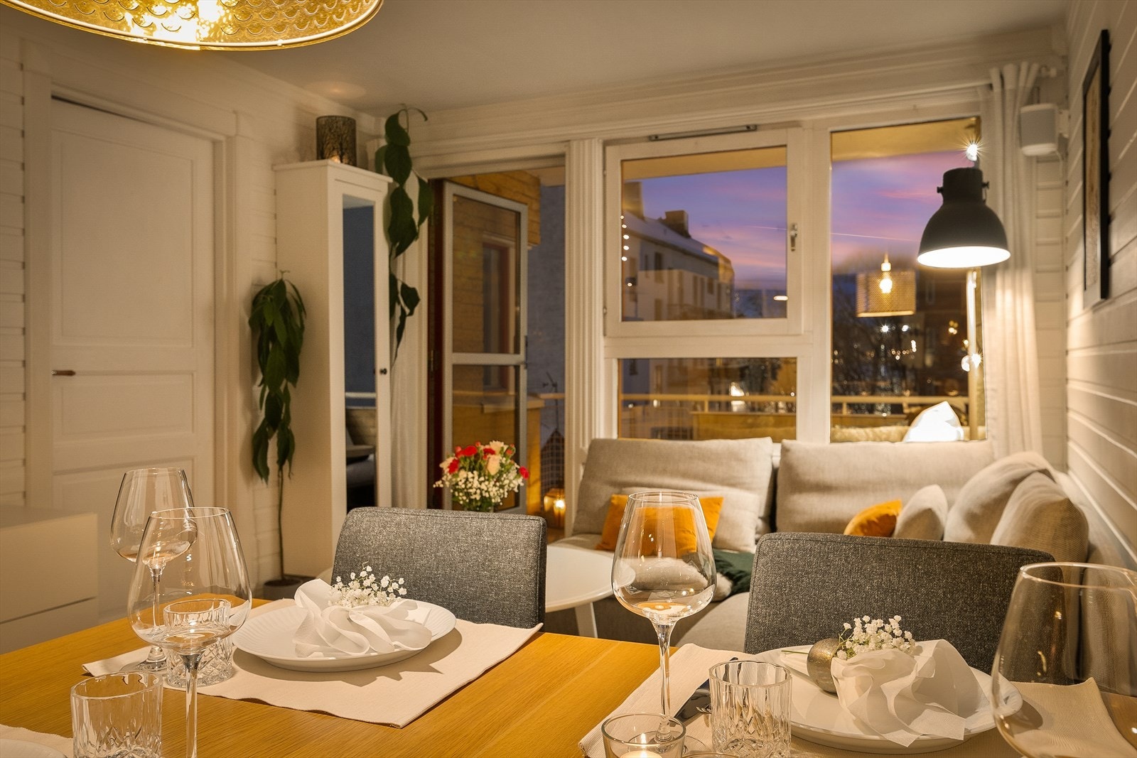 Kveldsstemning. Galleribilde