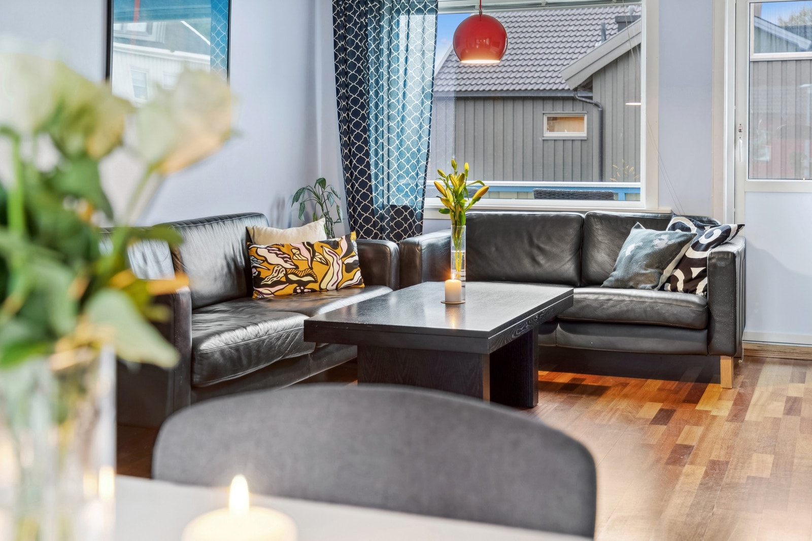 Detaljebilde stue. Galleribilde