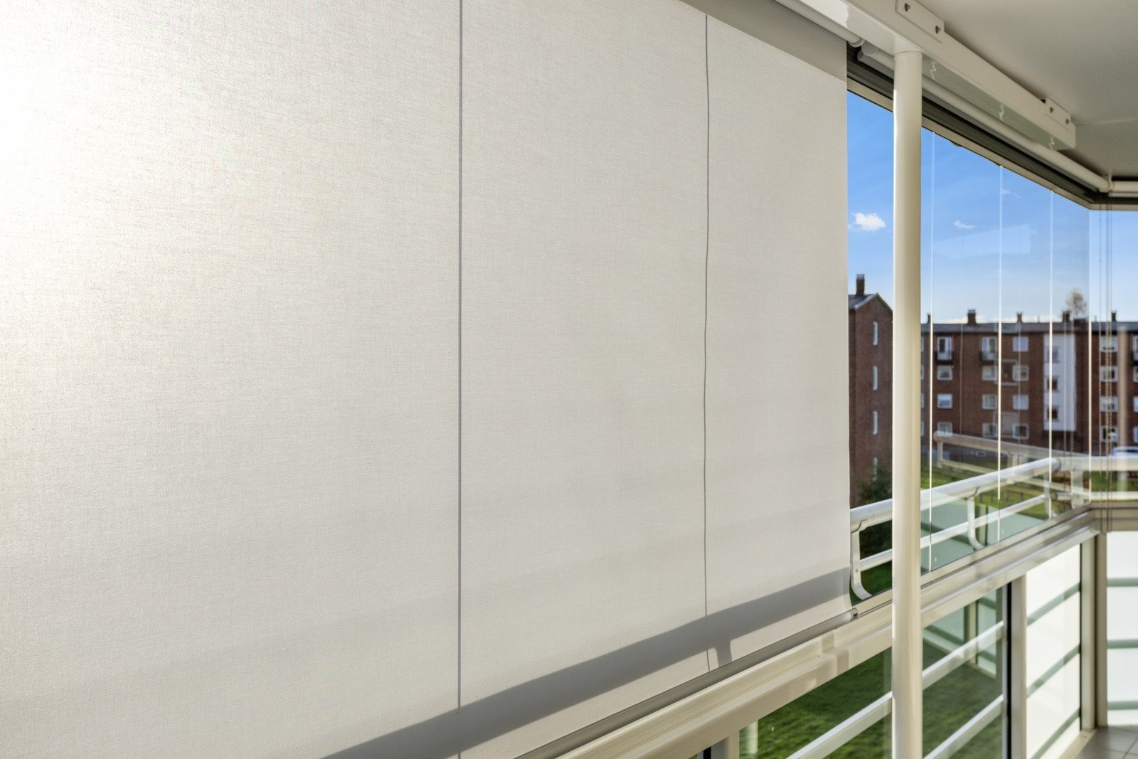 Det er innvendige screens på balkongen Galleribilde